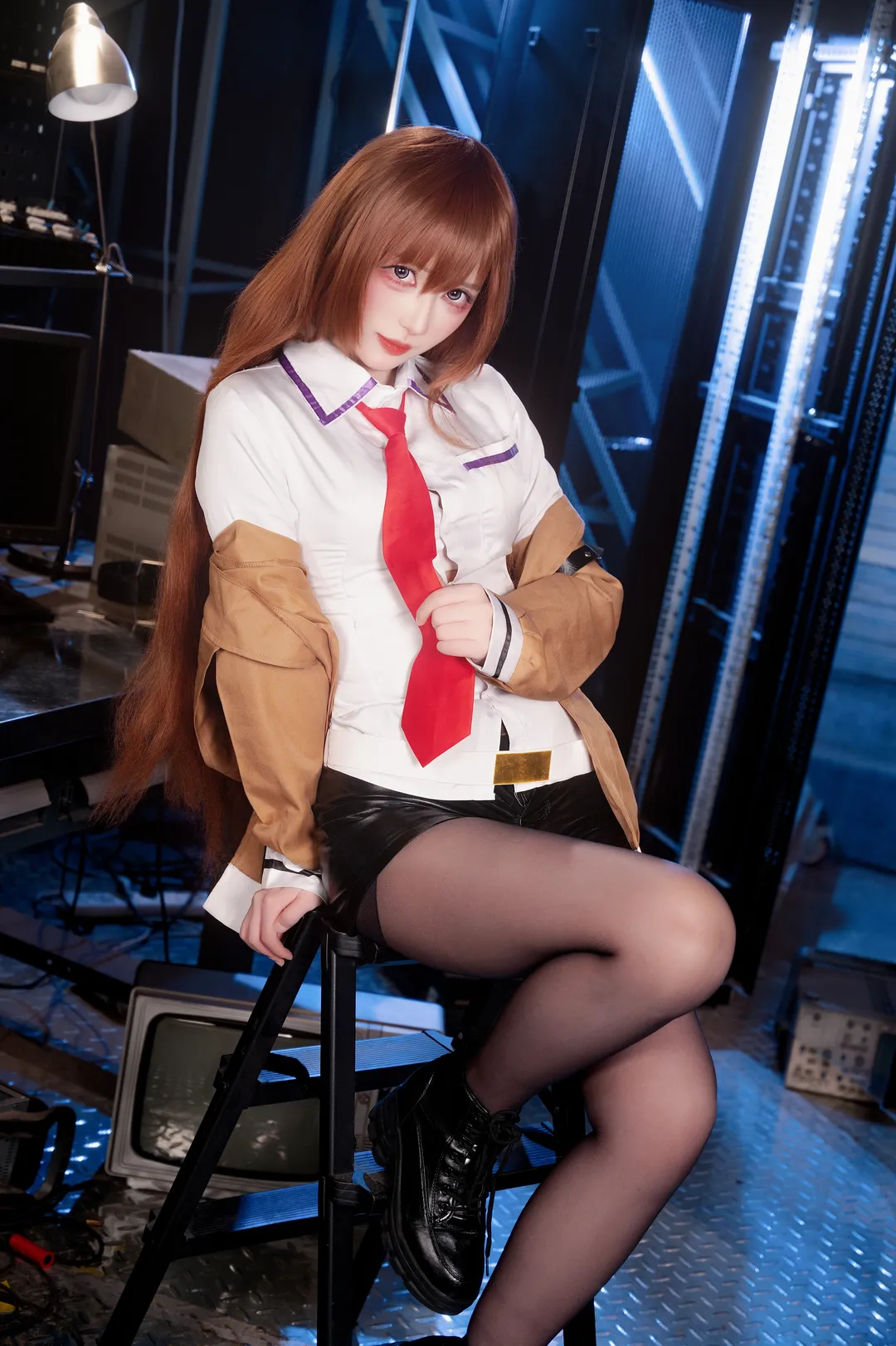 【牧瀨紅莉棲cos】命運石之門裡的實驗室成員NO.004助手克莉絲汀娜 - 第 6 張