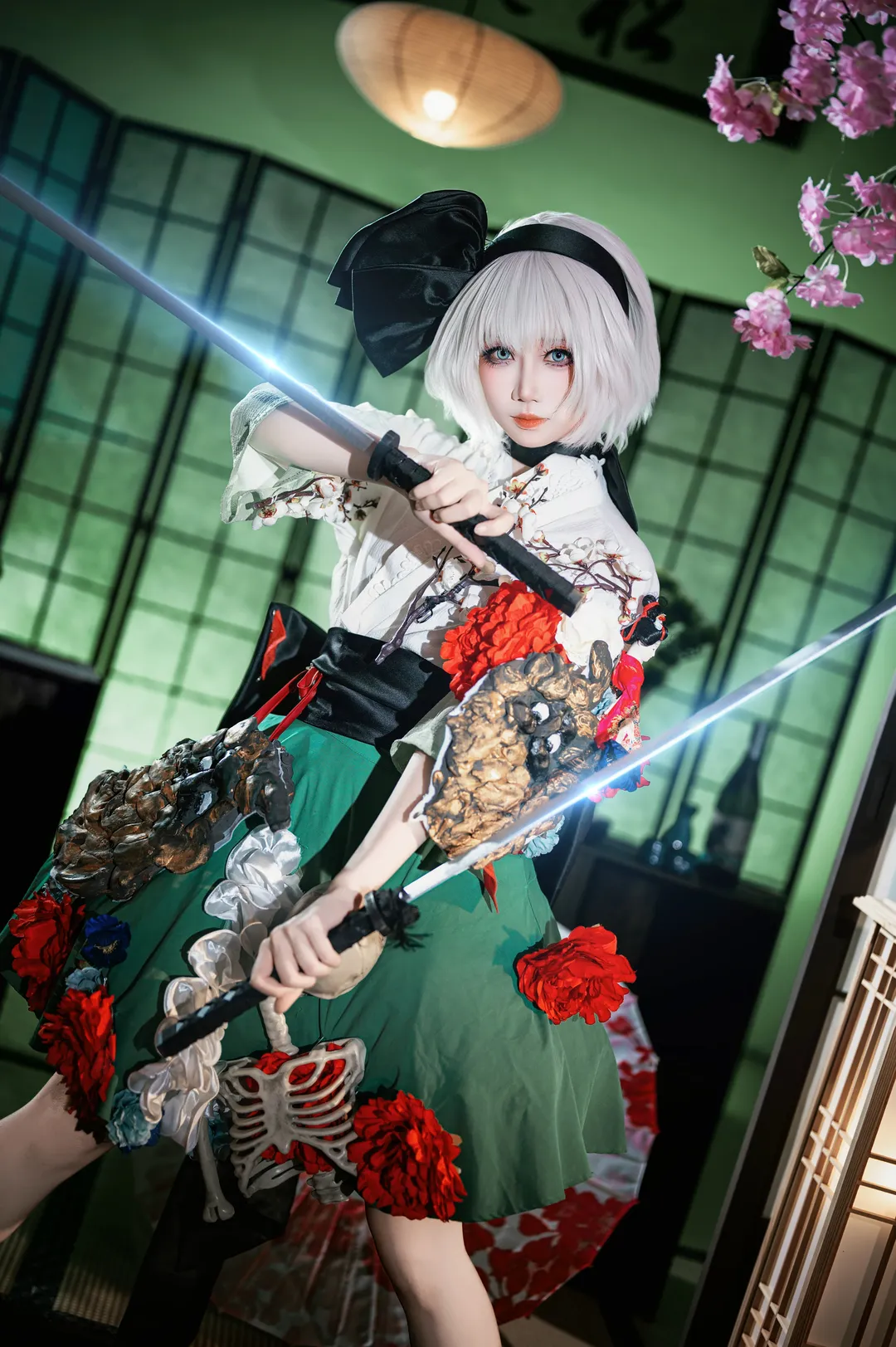 【魂魄妖梦cos】东方Project里暗黑与生机的碰撞 - 第 1 张