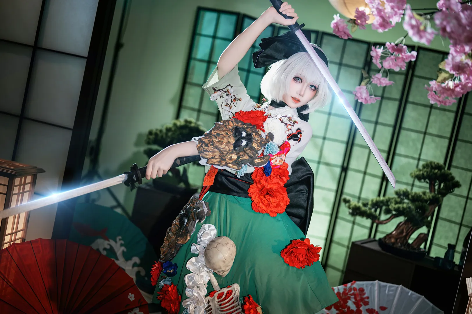 【魂魄妖梦cos】东方Project里暗黑与生机的碰撞 - 第 4 张