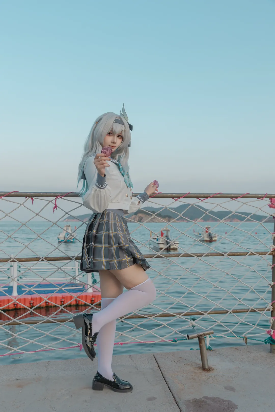 【流萤cos】崩坏星穹铁道海边正片拍摄记录 - 第 1 张