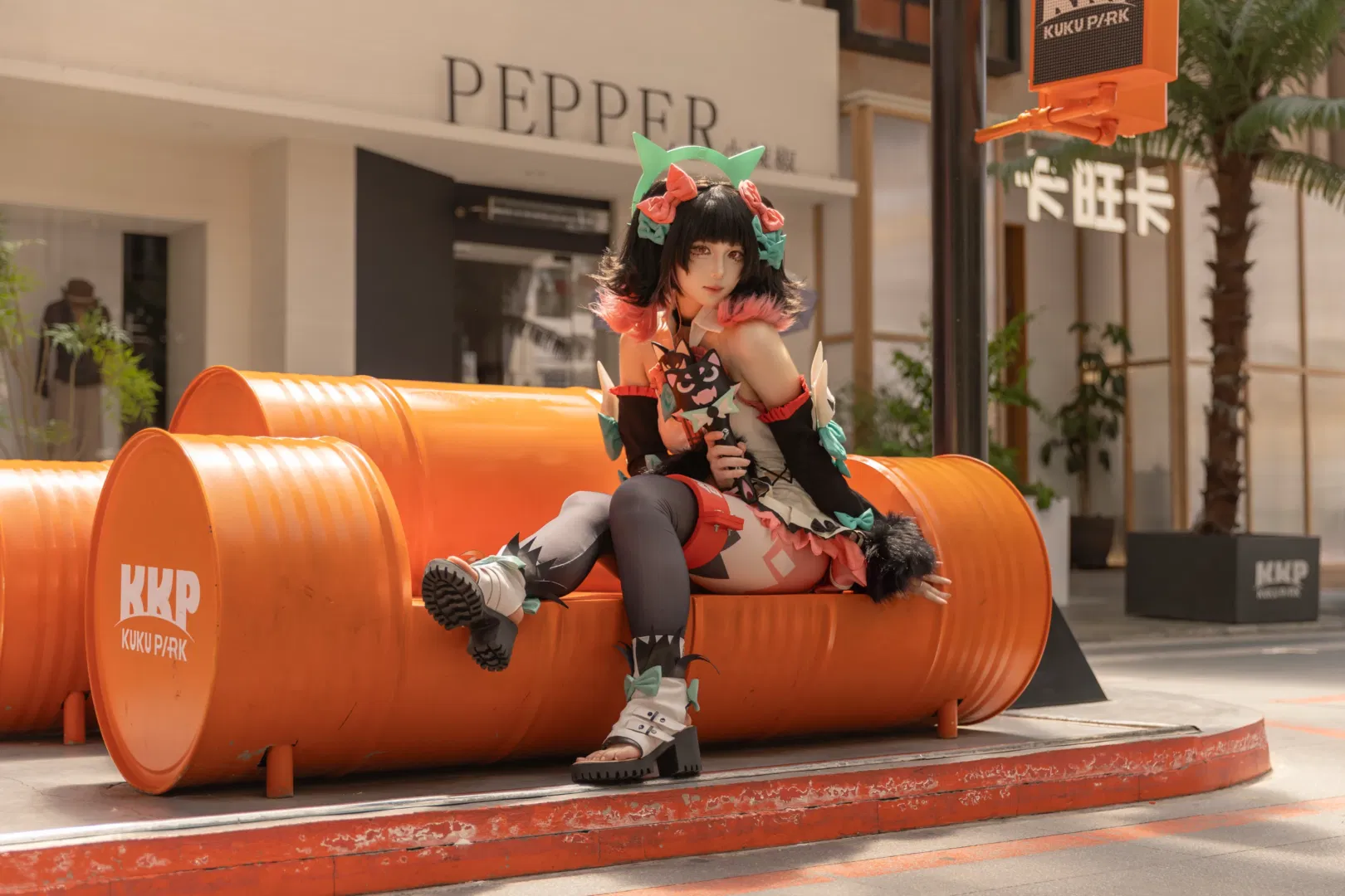 【南宫羽cos】绝区零妄想天使的街头日常 - 第 3 张