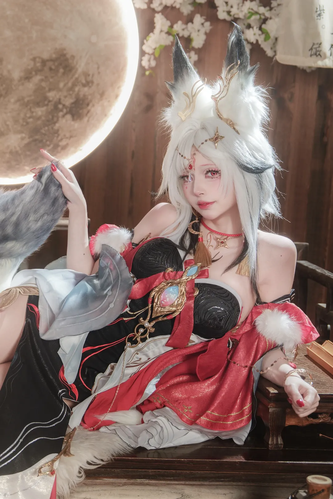 【心月狐cos】鳴潮心月狐的毛絨絨大尾巴和長腿拍攝記錄 - 第 1 張