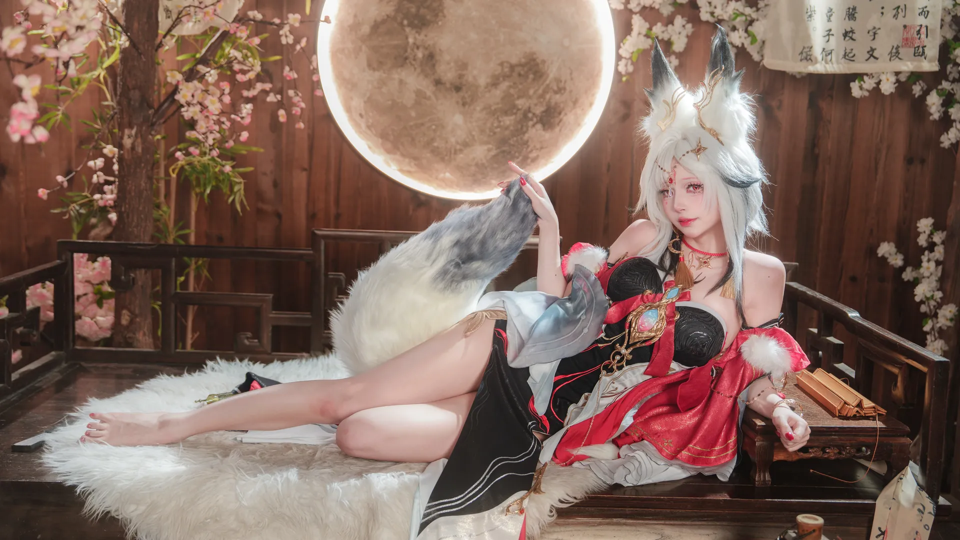 【心月狐cos】鳴潮心月狐的毛絨絨大尾巴和長腿拍攝記錄 - 第 2 張