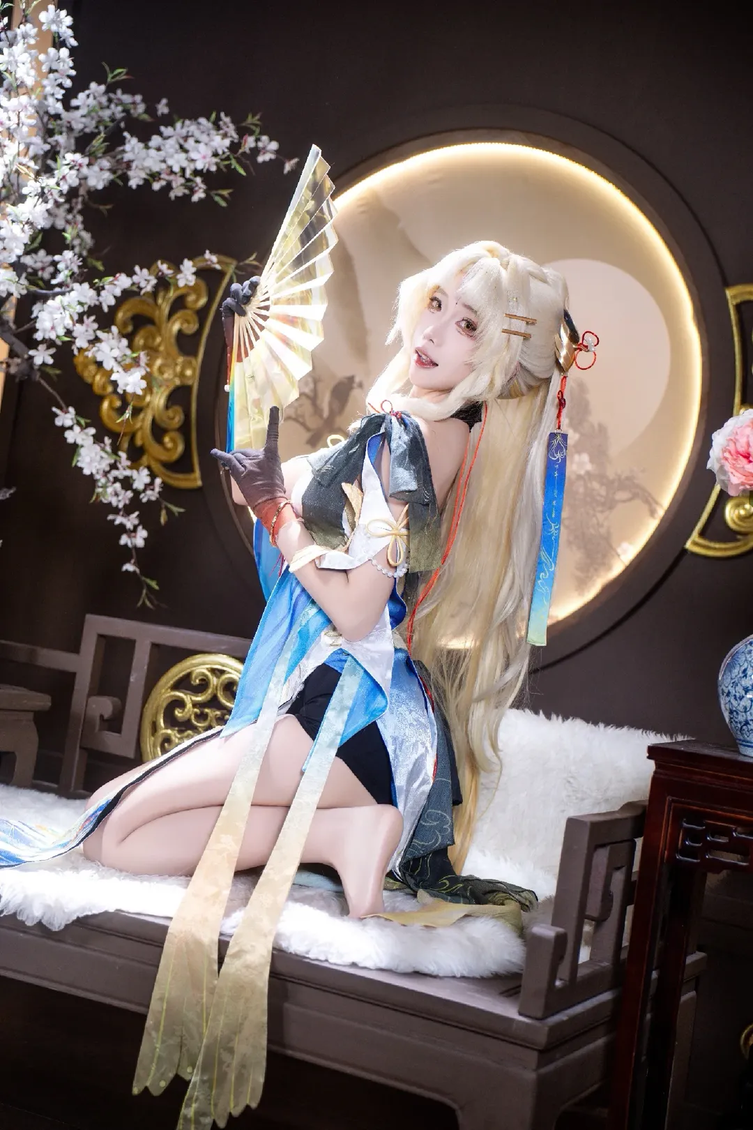 【穗穗cos】鳴潮這套國風造型實在太考驗姿勢了 - 第 1 張