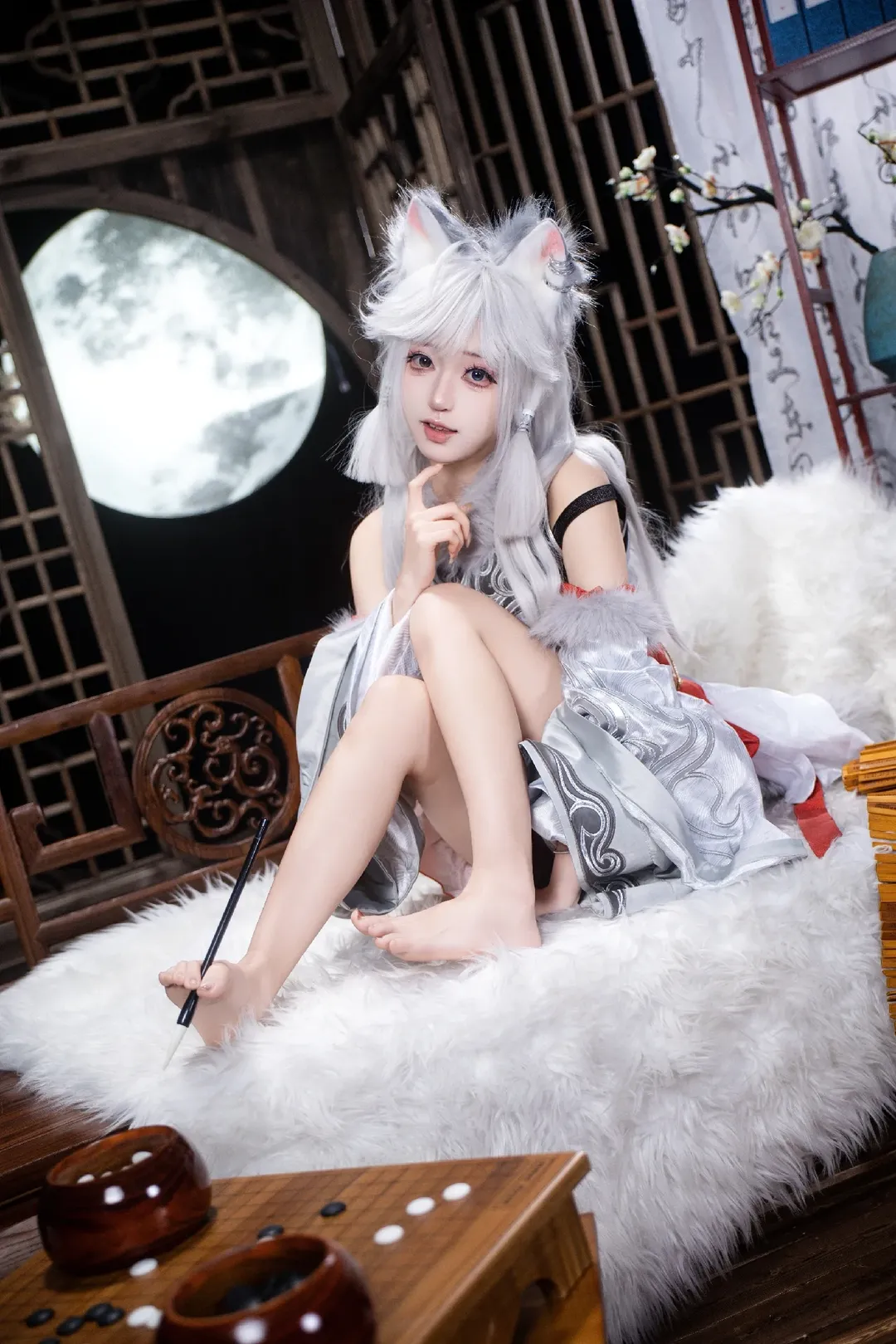 【银月cos】凡人修仙传里月下执笔的清冷狐妖 - 第 2 张