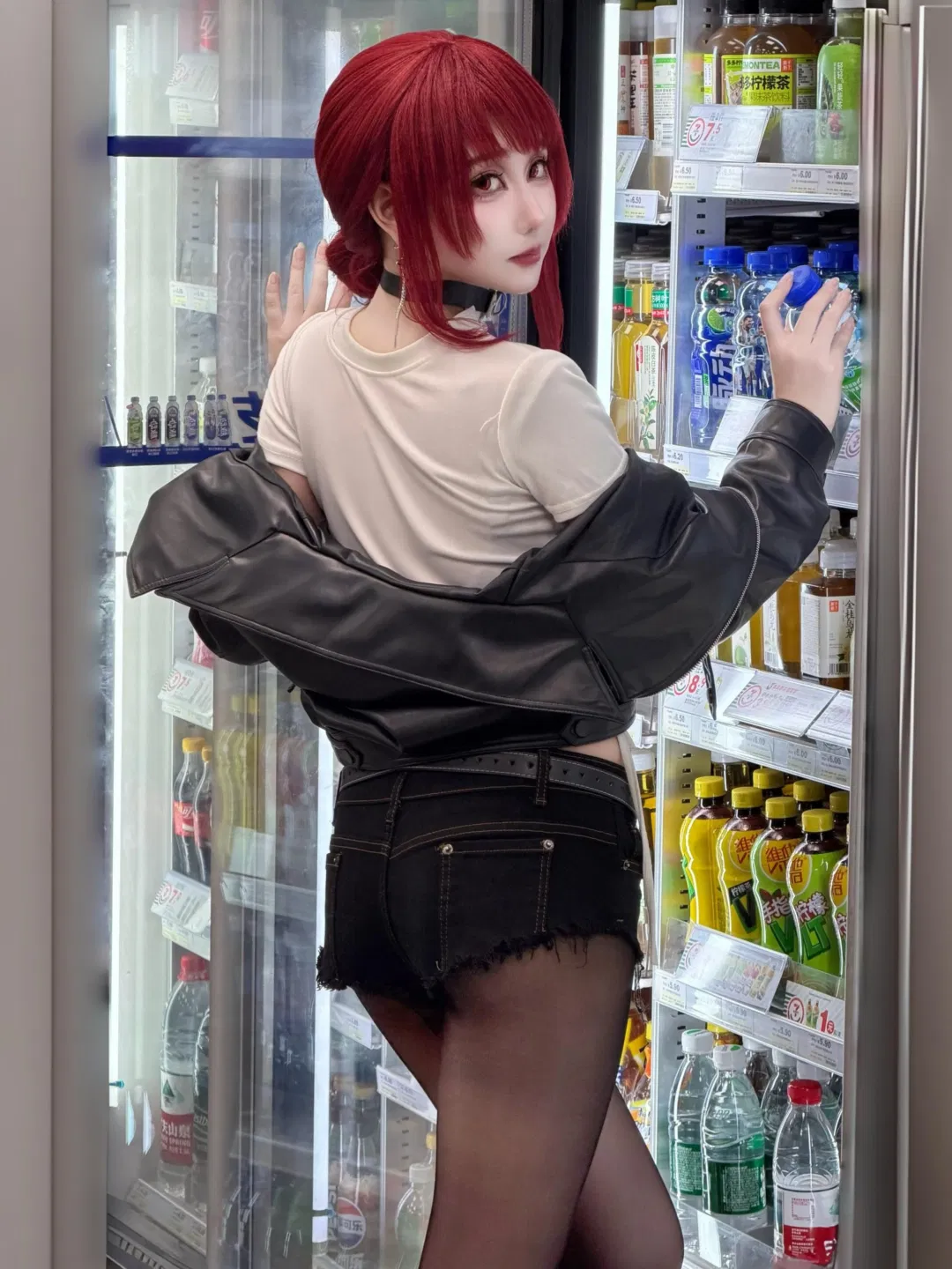 山田小姐cos，下班后的便利店约会 - 第 1 张