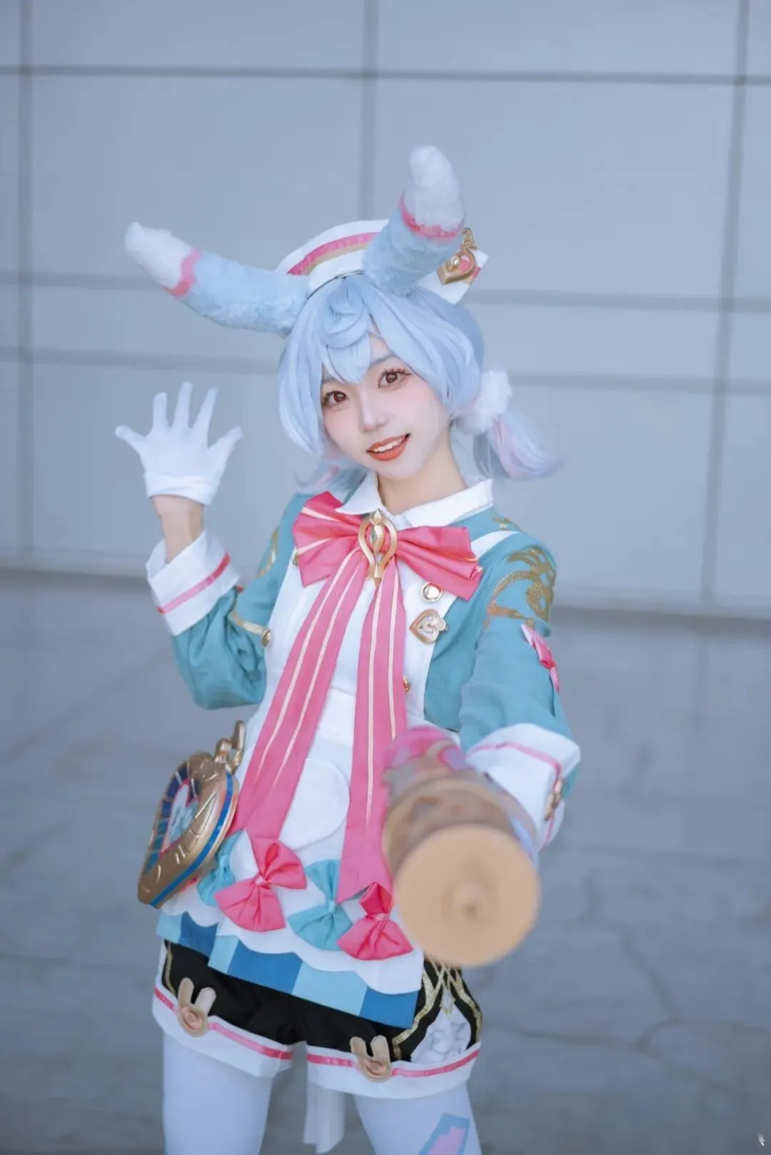 【希格雯cos】原神反差感拉满的护士服拍摄心得 - 第 1 张