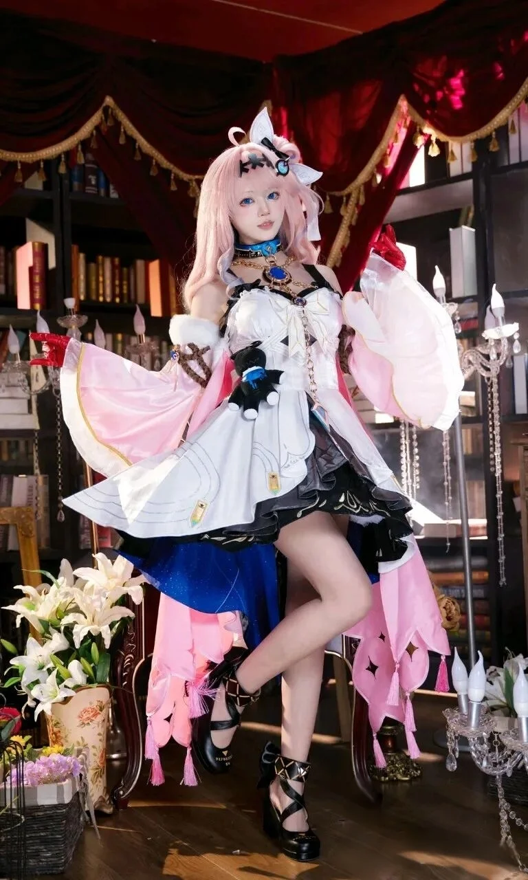 【達妮婭cos】鳴潮裡的華麗洋裝少女 - 第 1 張