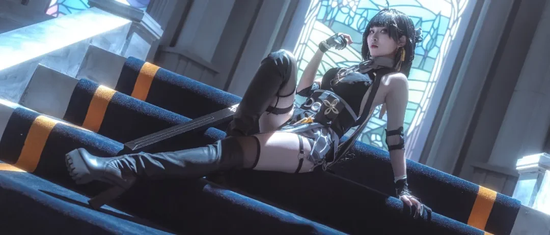 【女漂cos】鸣潮遗音扶剑，荡梦而歌 - 第 5 张