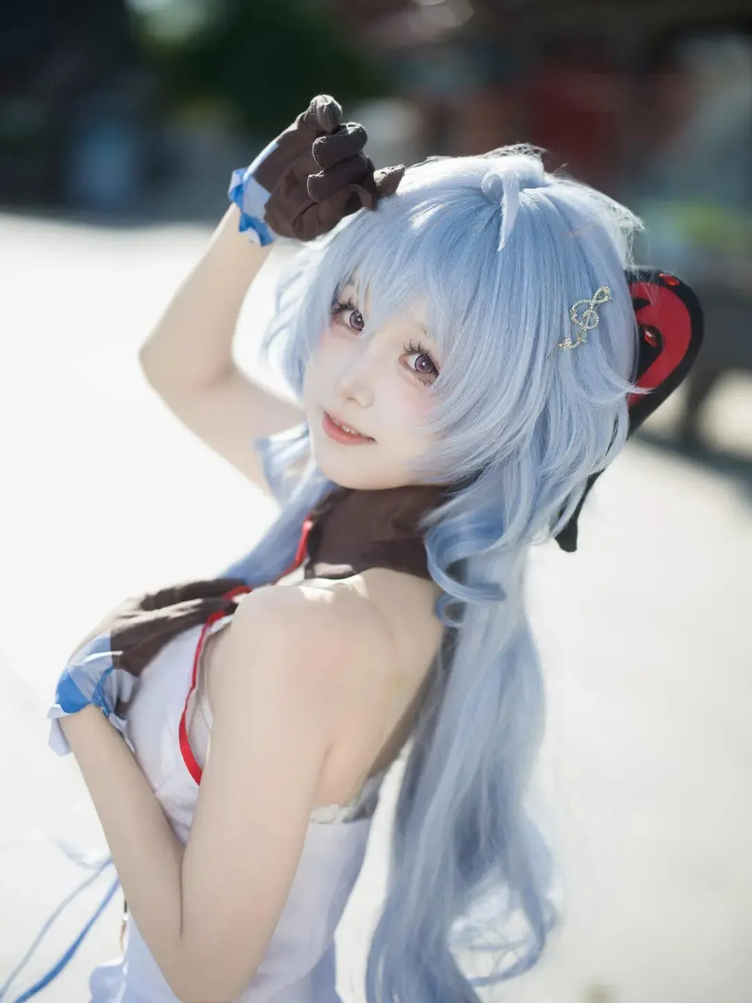 【甘雨cos】五年时间过去，再看这身装束依然觉得设计用心 - 第 1 张