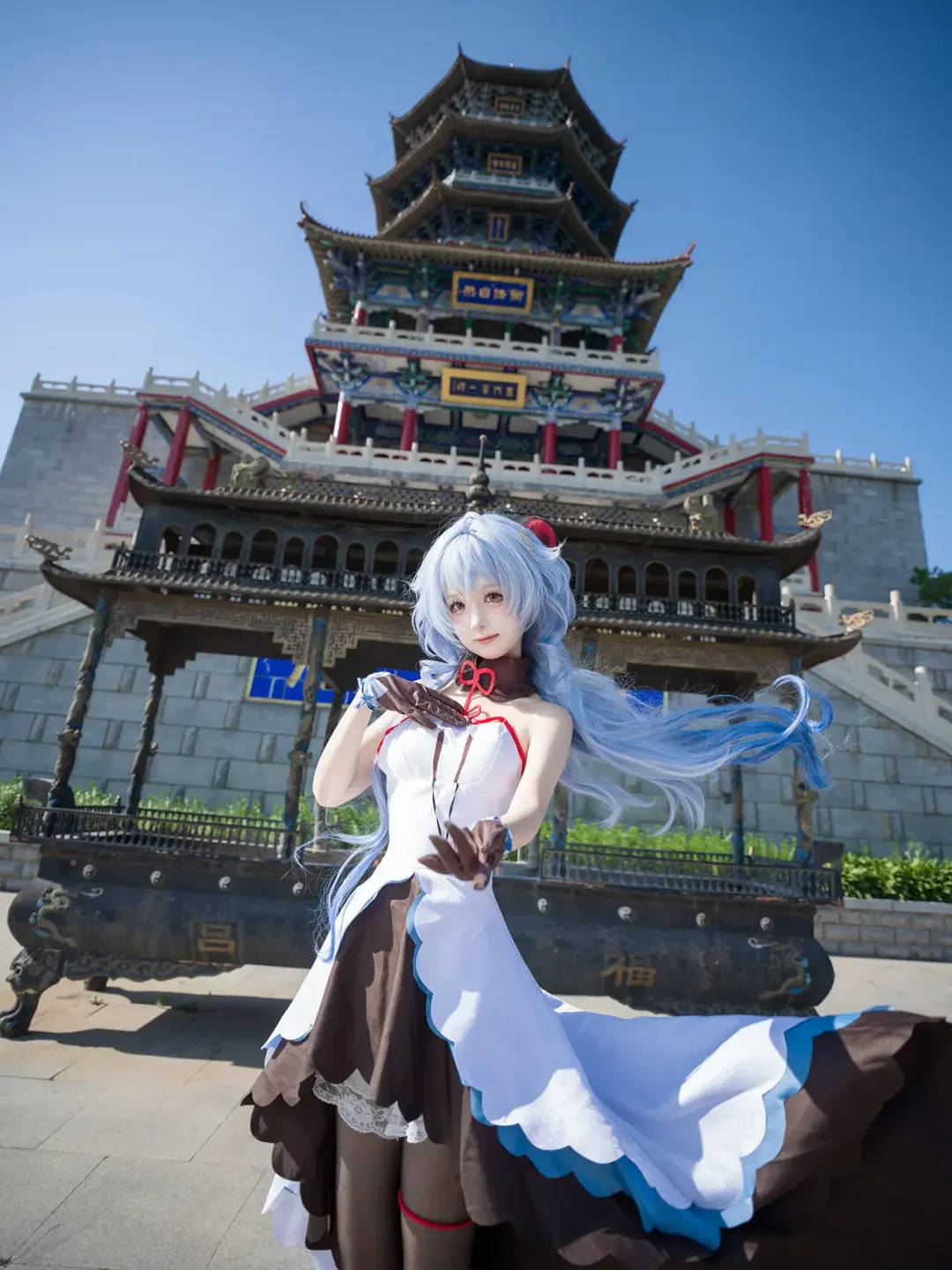 【甘雨cos】五年时间过去，再看这身装束依然觉得设计用心 - 第 3 张