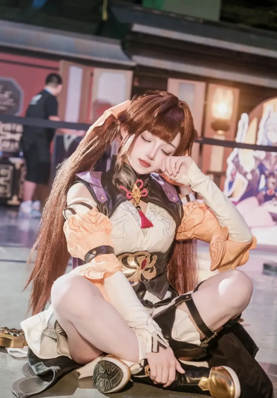 【素裳cos】崩坏星穹铁道中侠气与性感并存的动作分享 - 第 2 张