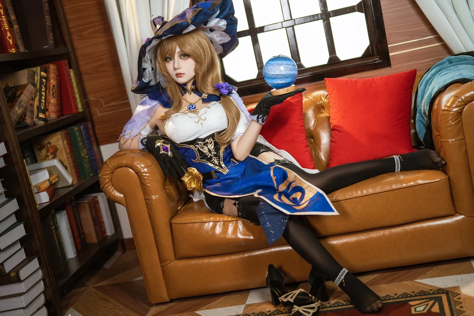 【丽莎cos】原神里优雅慵懒的魔法师，药剂调配日常 - 第 2 张
