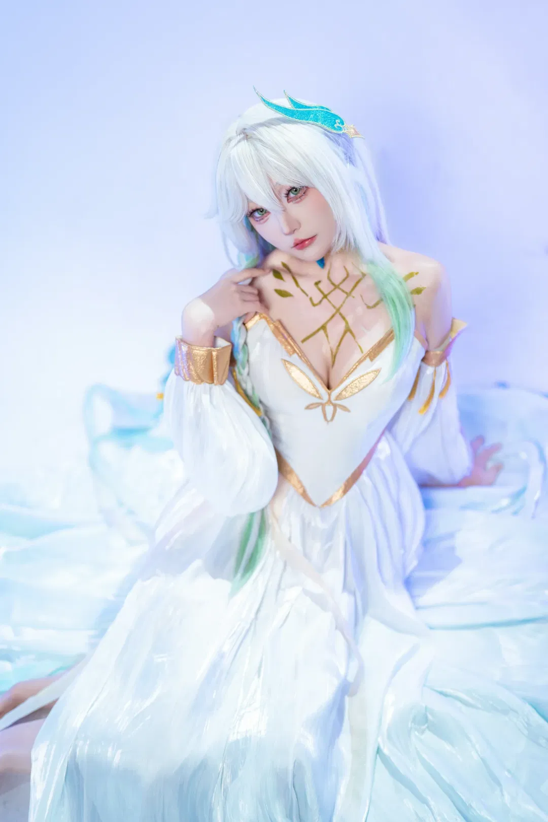 大慈树王cos，原神世界树之神的绝美光影记录 - 第 2 张