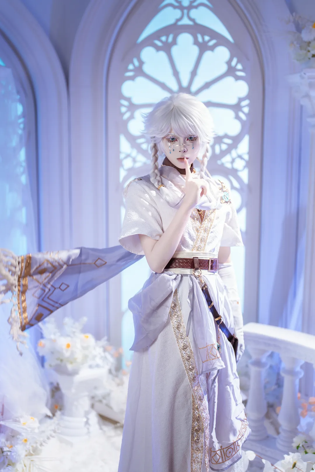 【先知白cos】第五人格先知白客片，聊聊這套造型的拍攝細節