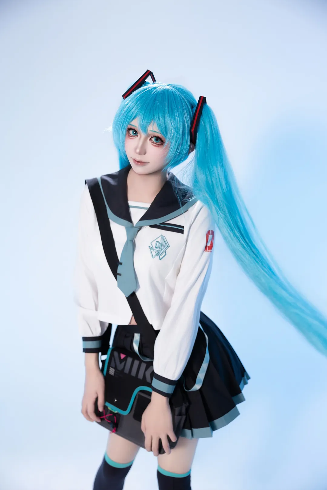 【初音未來cos】壓箱底的JK制服果然很出片 - 第 1 張