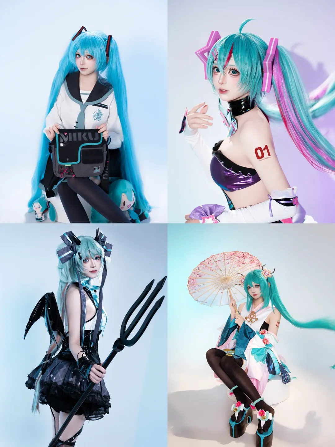 【初音未来cos】术力口雪地到暗黑风的正片记录 - 第 2 张