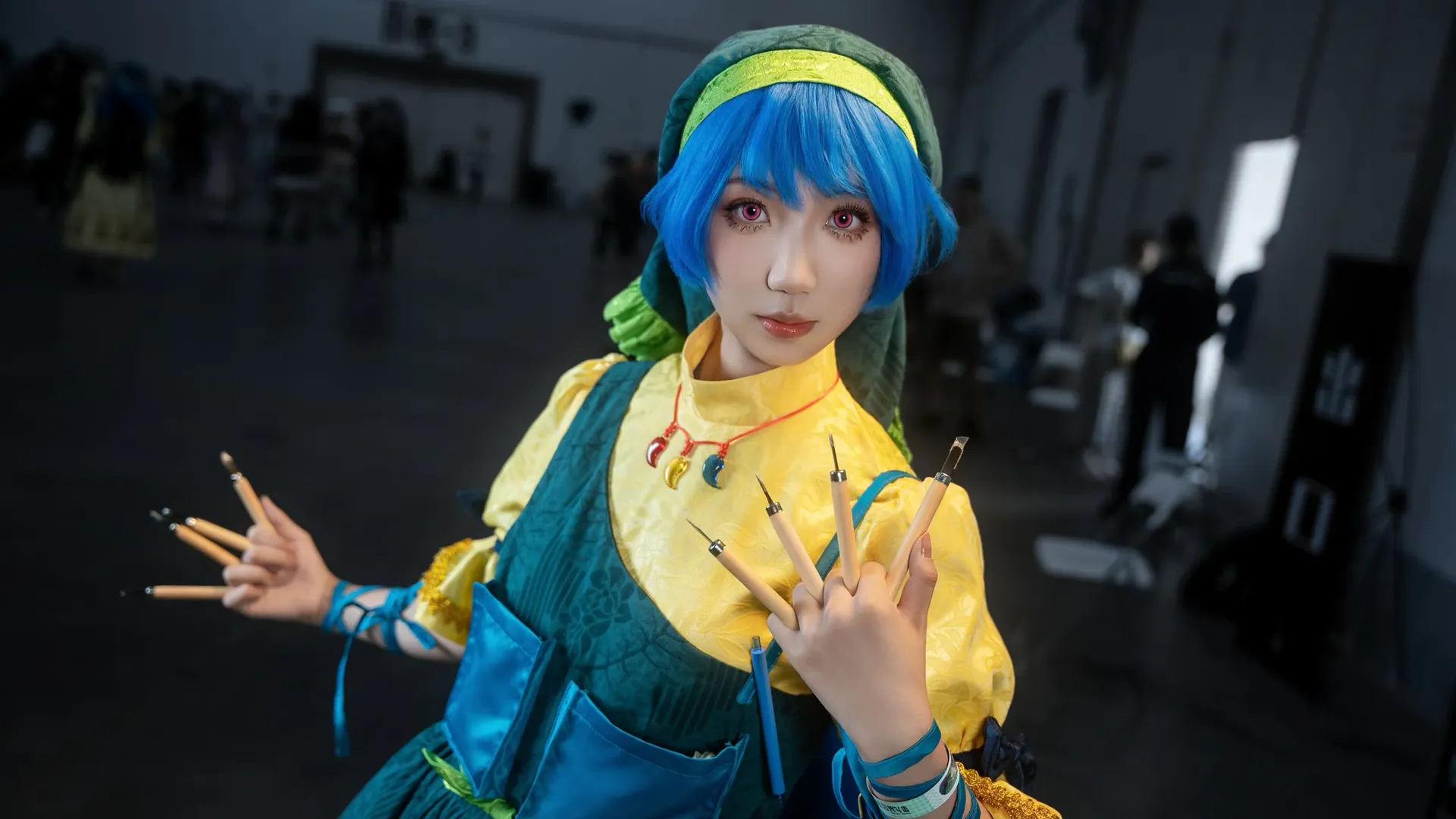 【埴安神袿姬cos】东方project武汉THO09场照，道具细节与拍摄心得 - 第 3 张