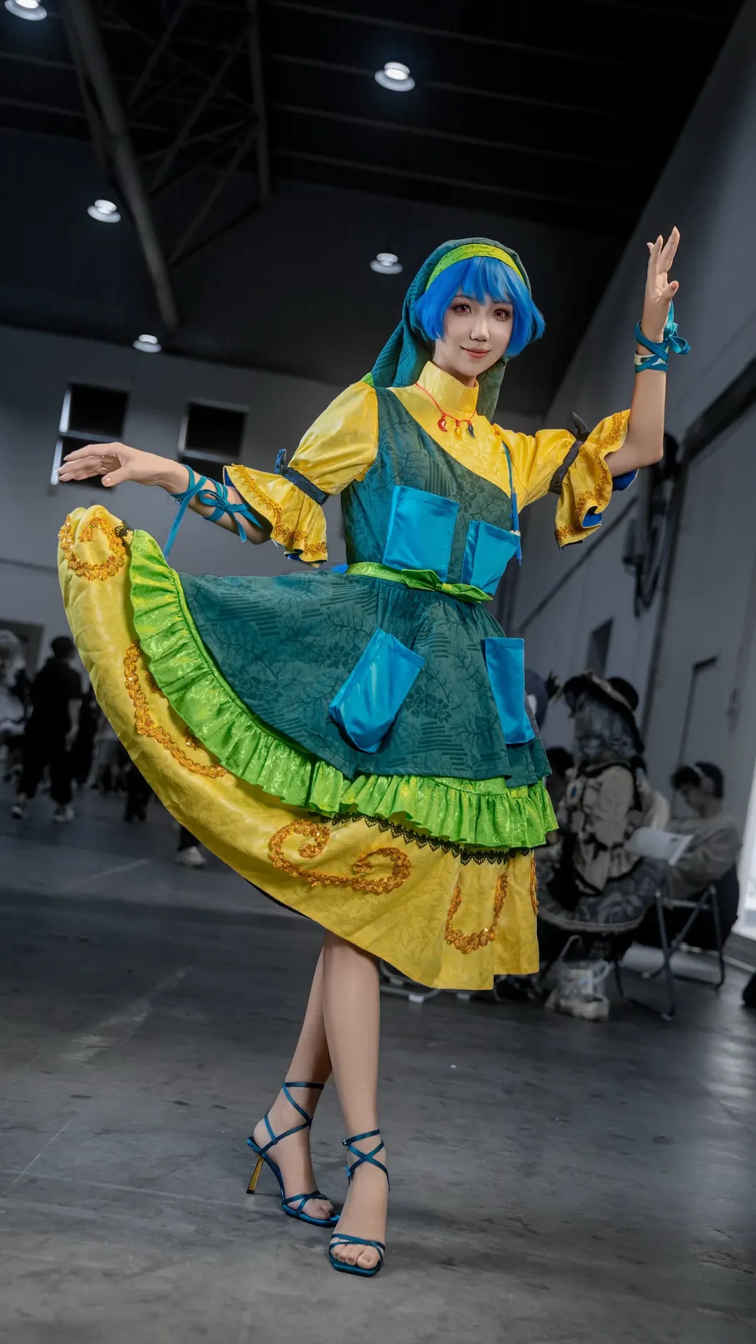 【埴安神袿姬cos】东方project武汉THO09场照，道具细节与拍摄心得 - 第 4 张