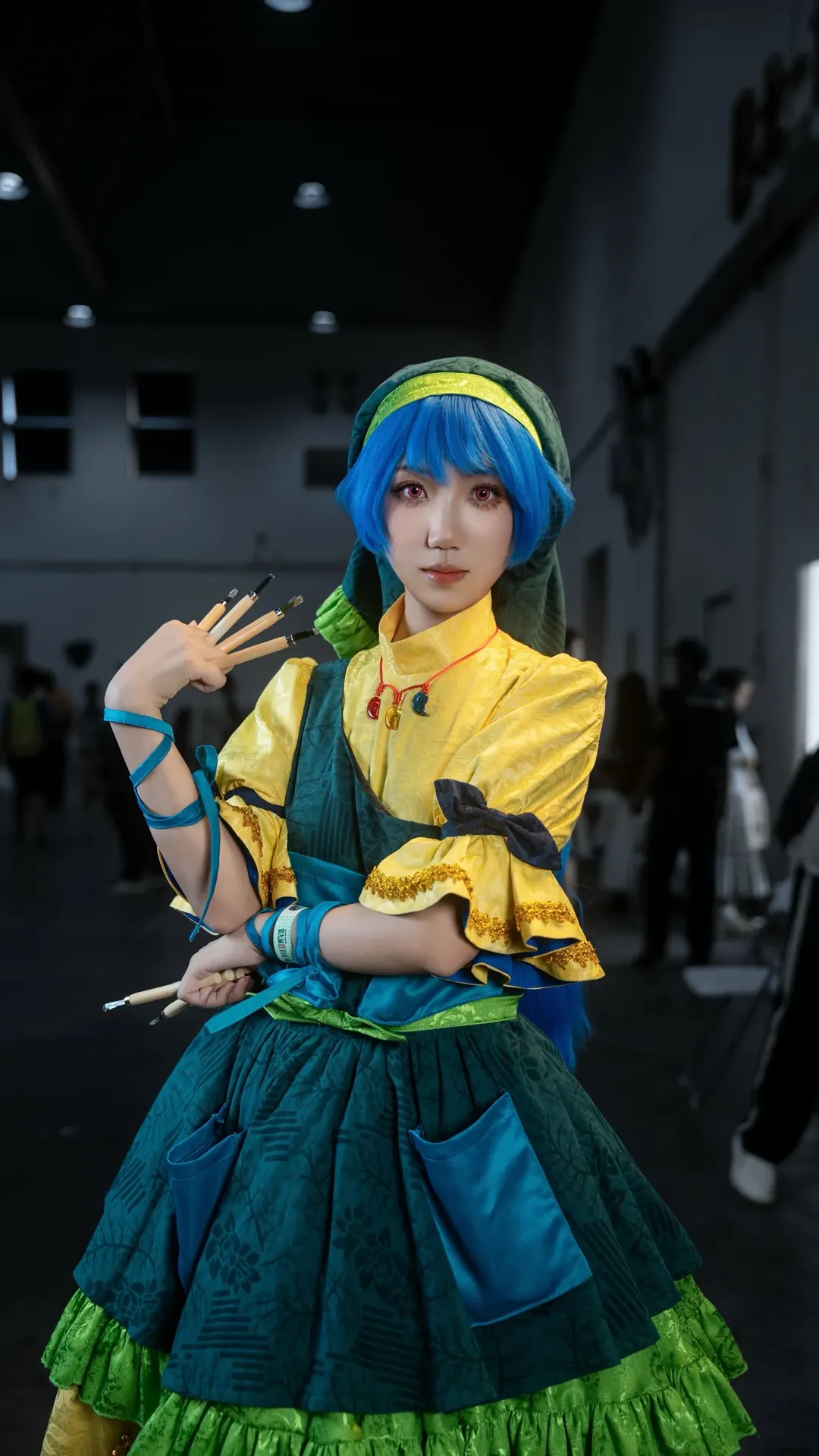【埴安神袿姬cos】东方project武汉THO09场照，道具细节与拍摄心得 - 第 5 张