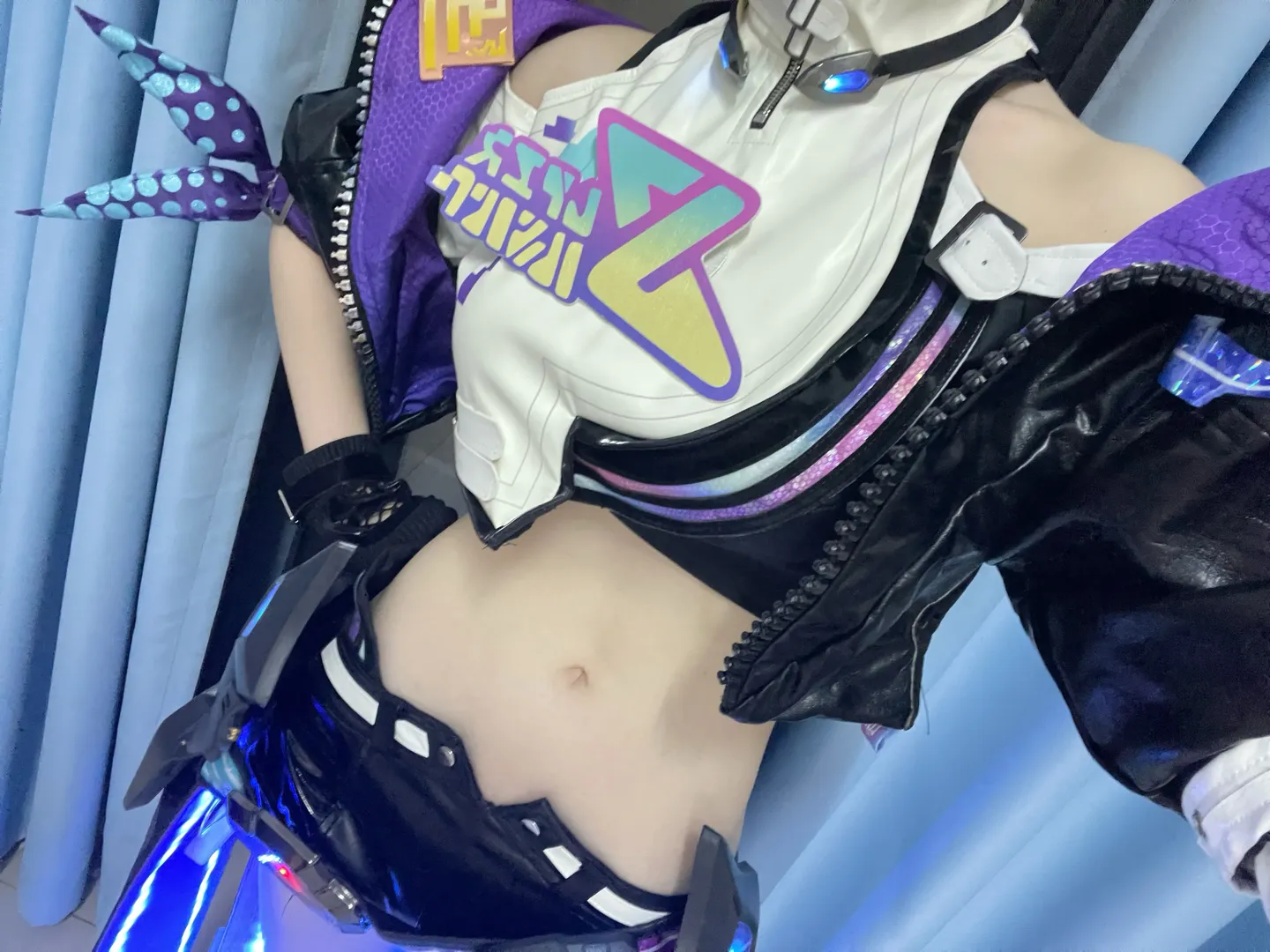 【銀狼cos】崩壞星穹鐵道銀狼sp試衣，賽博朋克機甲裝實裝 - 第 3 張