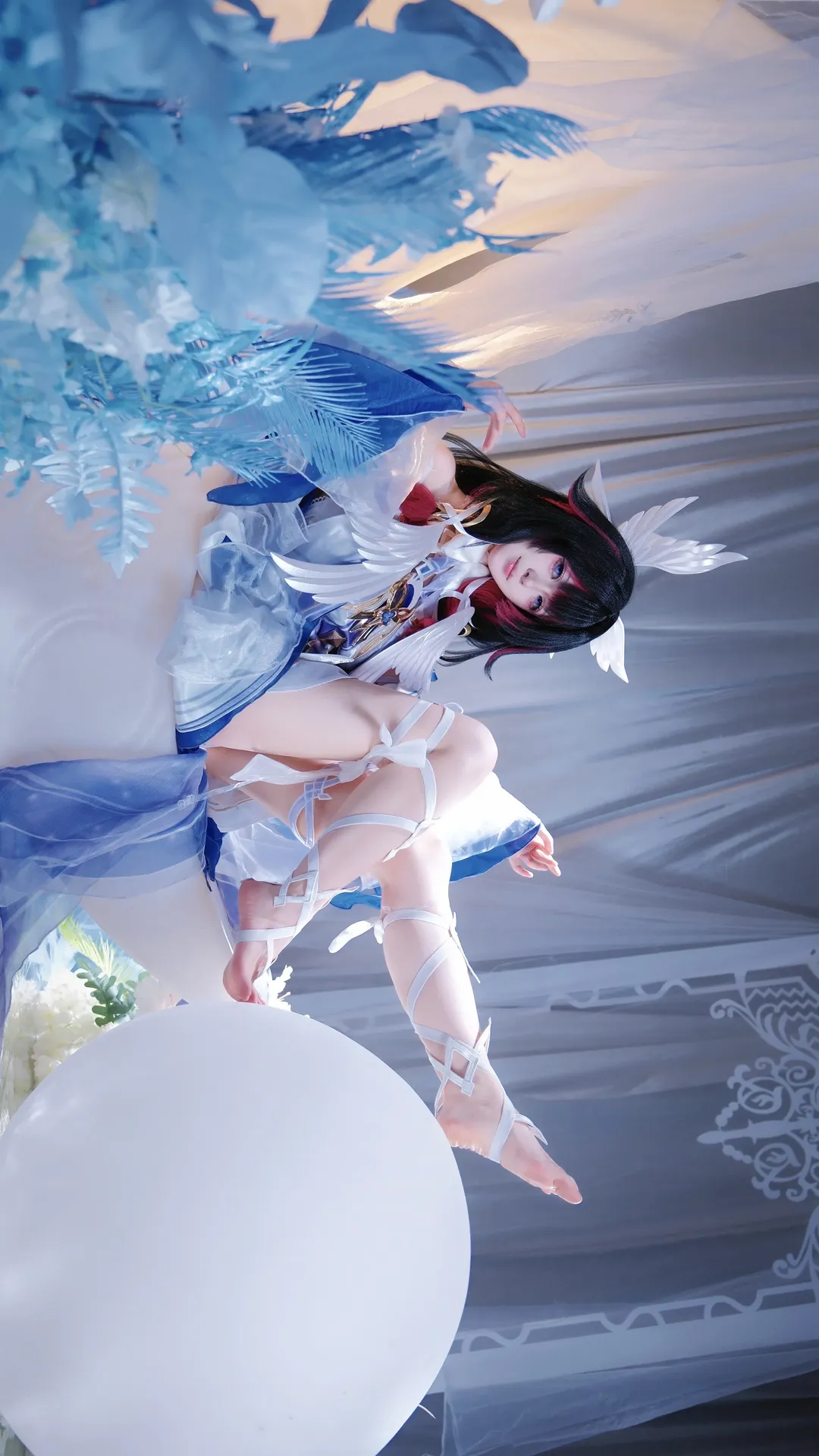 【哥倫比婭cos】原神月神庫塔爾的神秘姿態分享 - 第 1 張