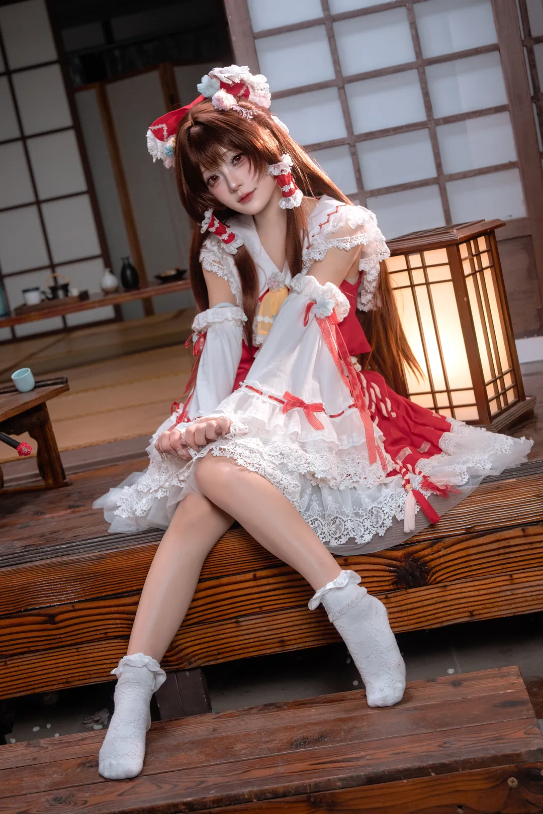 【博丽灵梦cos】东方Project的夏日和风写真 - 第 2 张