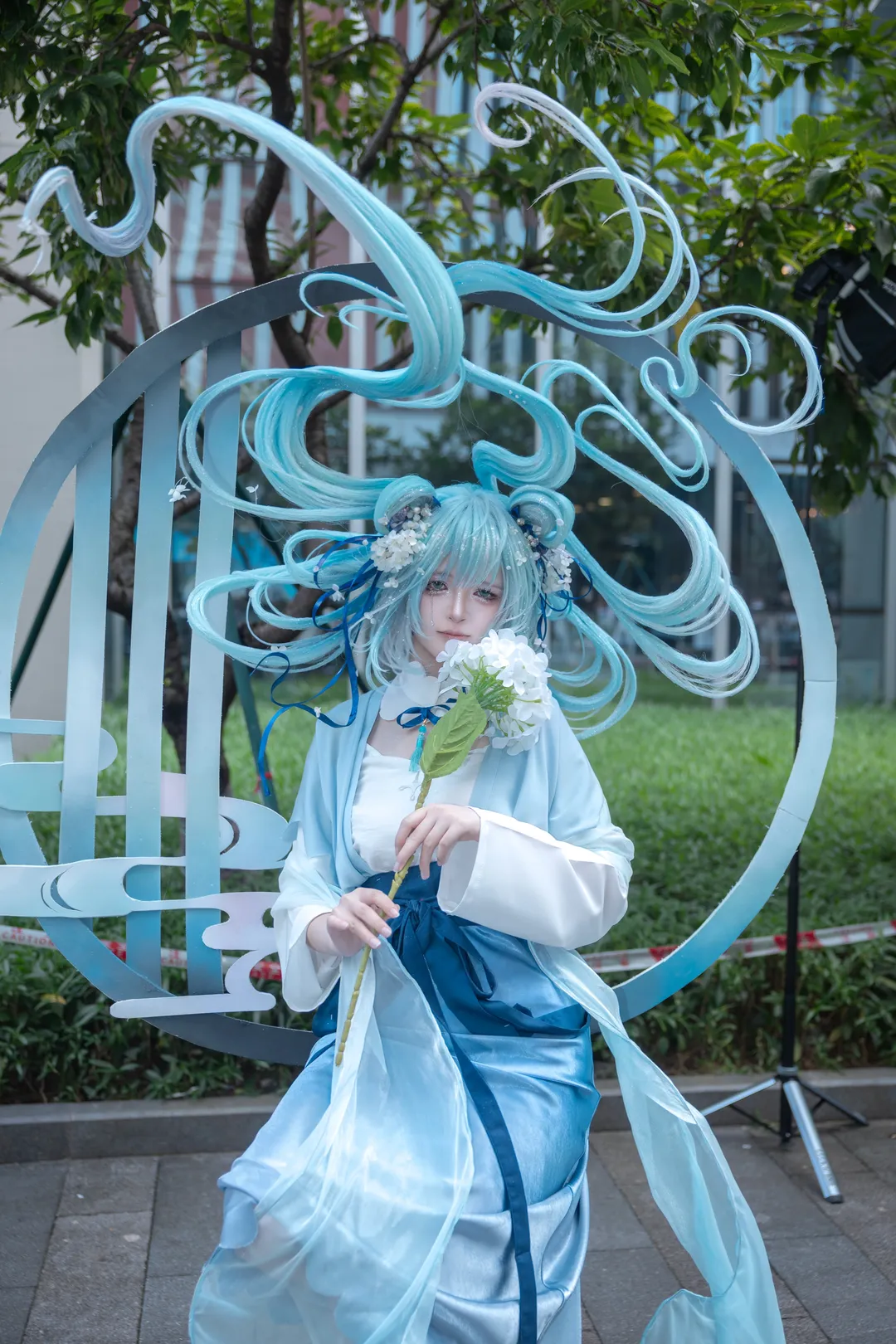 【初音未来cos】这顶假毛的含金量直接拉满 - 第 1 张