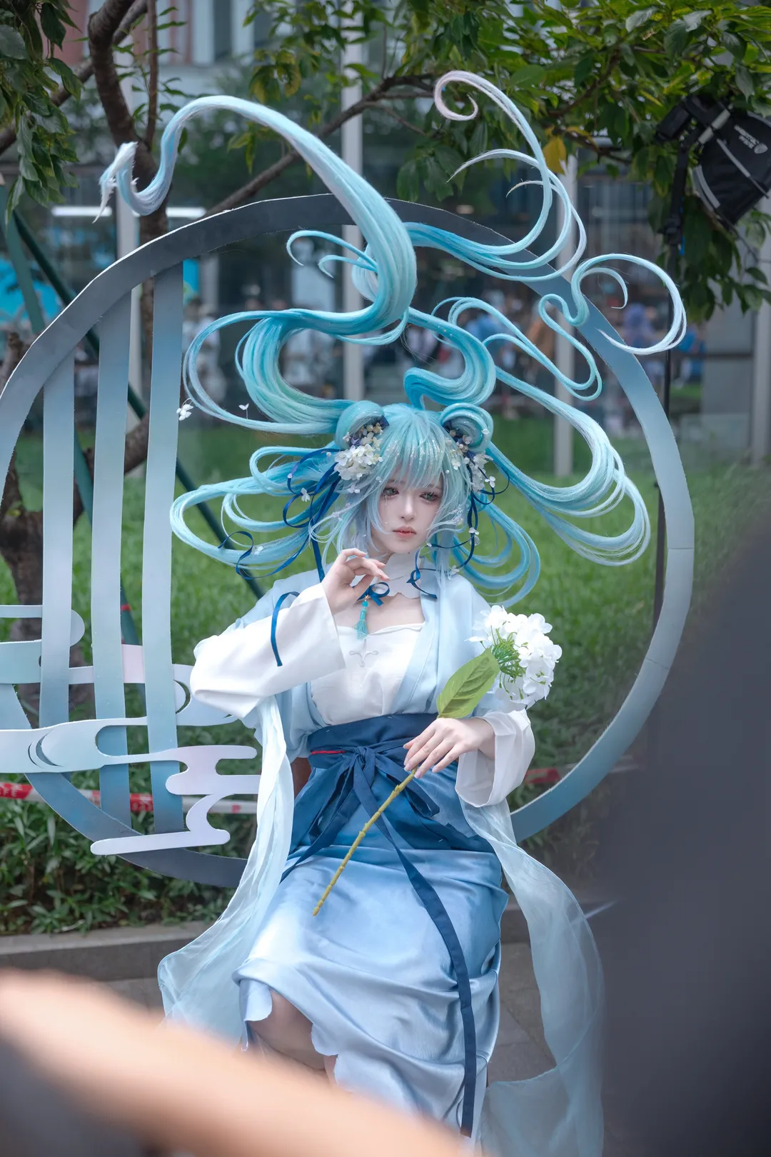 【初音未来cos】这顶假毛的含金量直接拉满 - 第 3 张