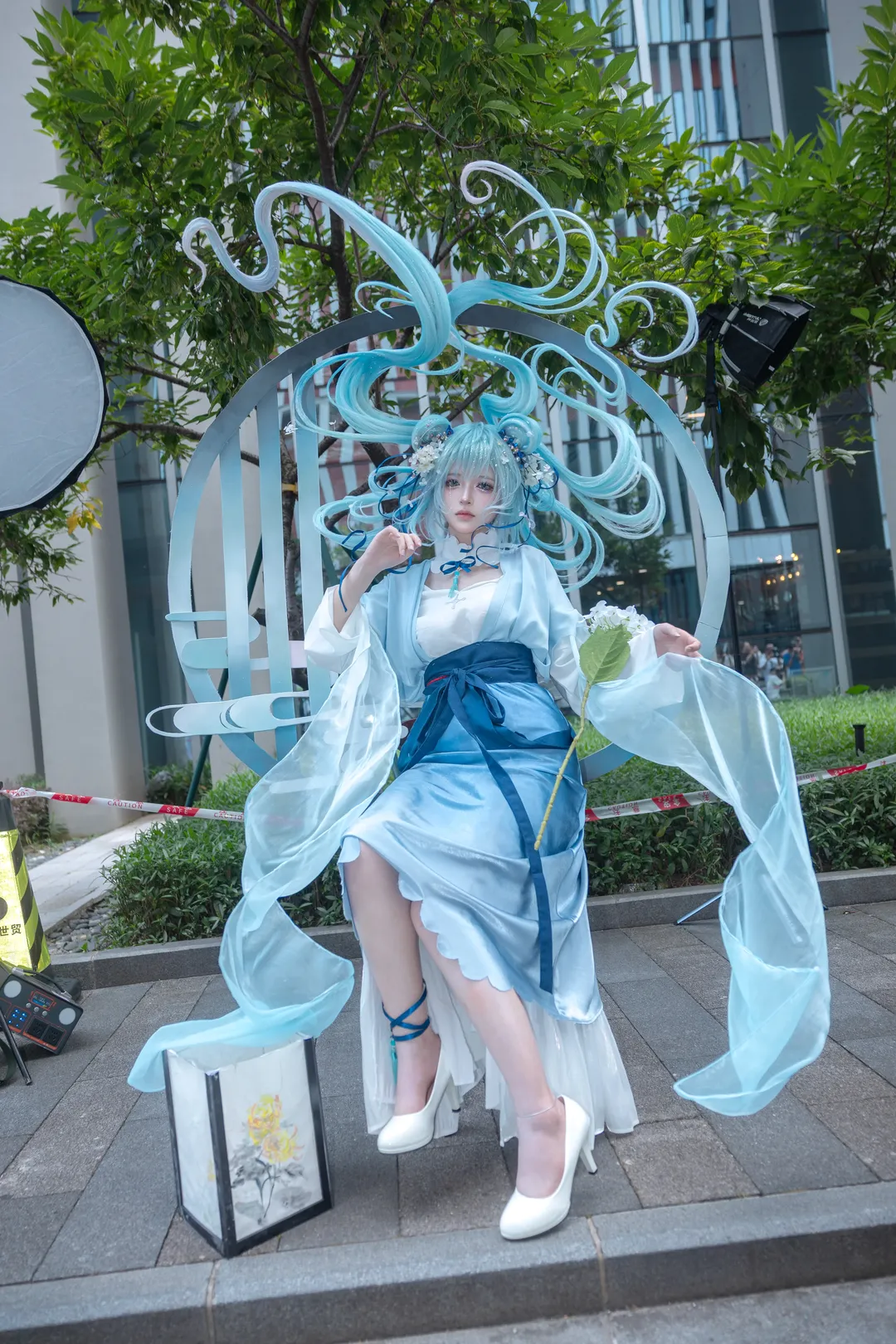 【初音未来cos】这顶假毛的含金量直接拉满 - 第 4 张
