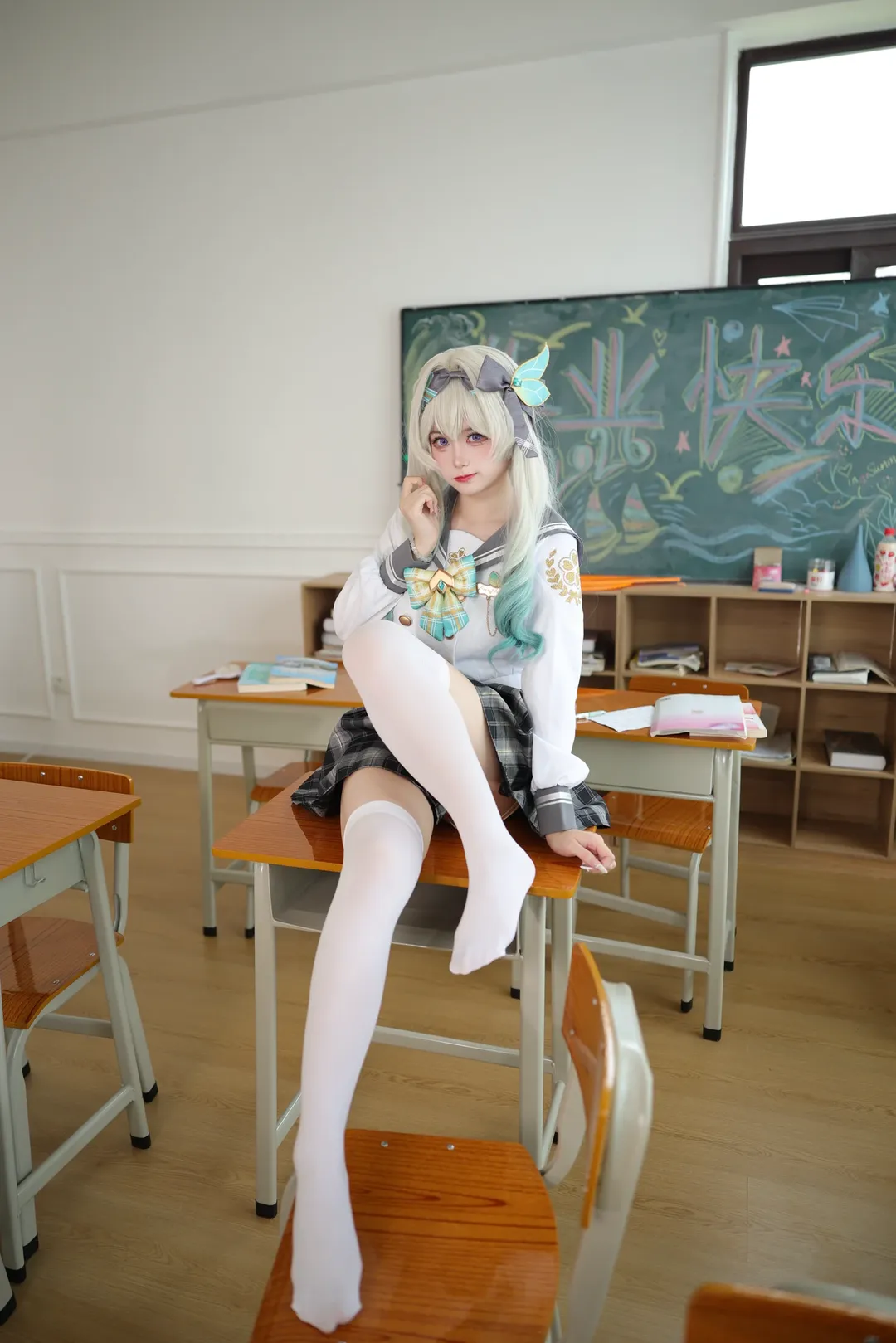 【流螢cos】崩壞星穹鐵道里的校園JK制服寫真