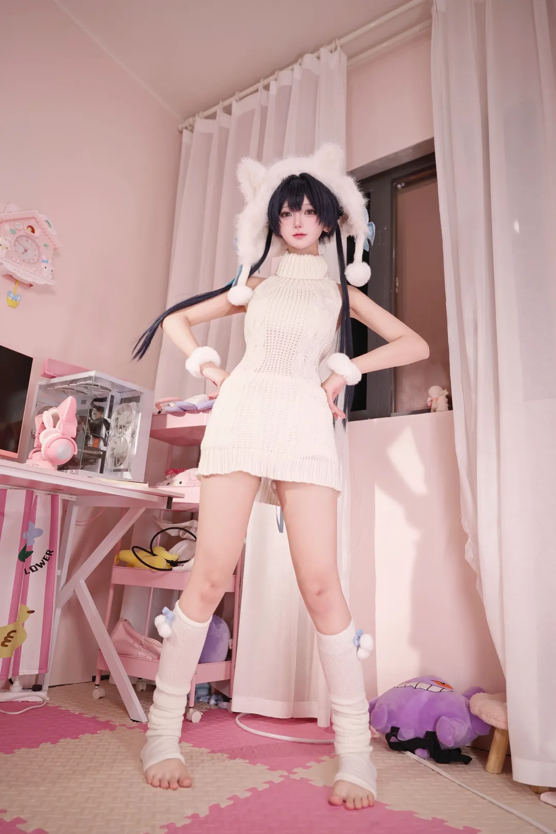 【妃咪cos】碧蓝档案的猫耳甜心复刻 - 第 1 张