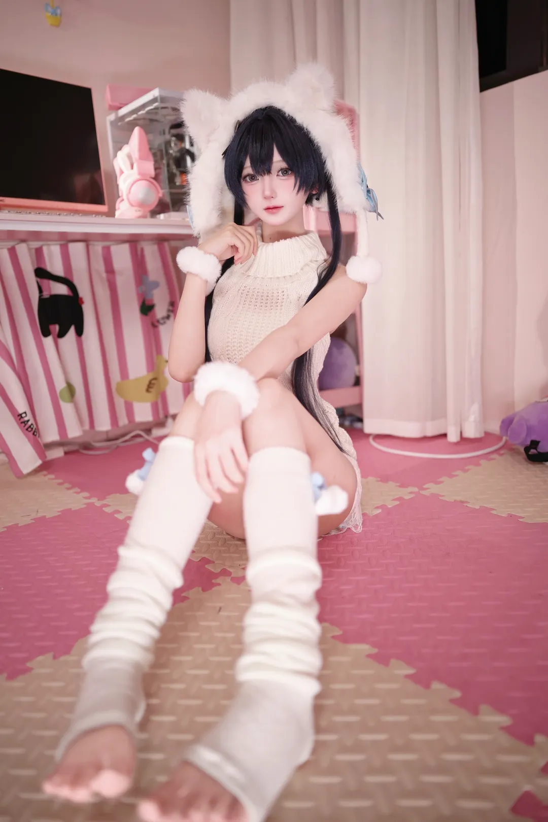 【妃咪cos】碧蓝档案的猫耳甜心复刻 - 第 2 张