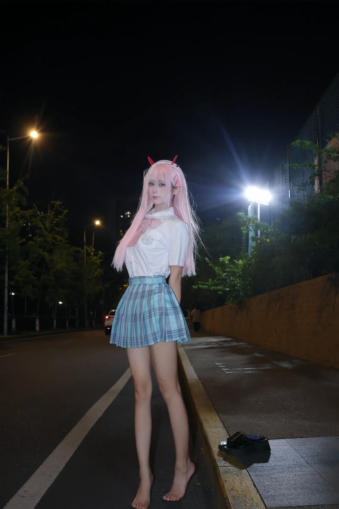 【02cos】夜色里的马路边，关于Darling in the Franxx的还原分享 - 第 3 张