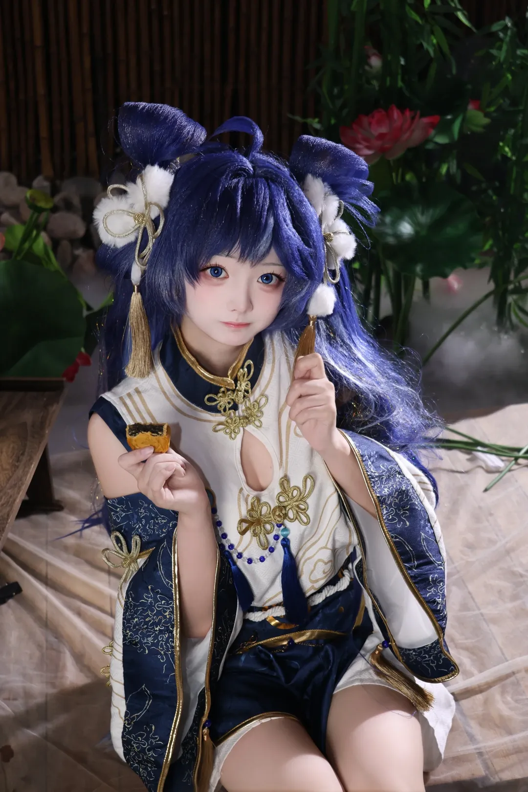 【尤诺cos】鸣潮国风幻境里的中秋奇遇 - 第 4 张