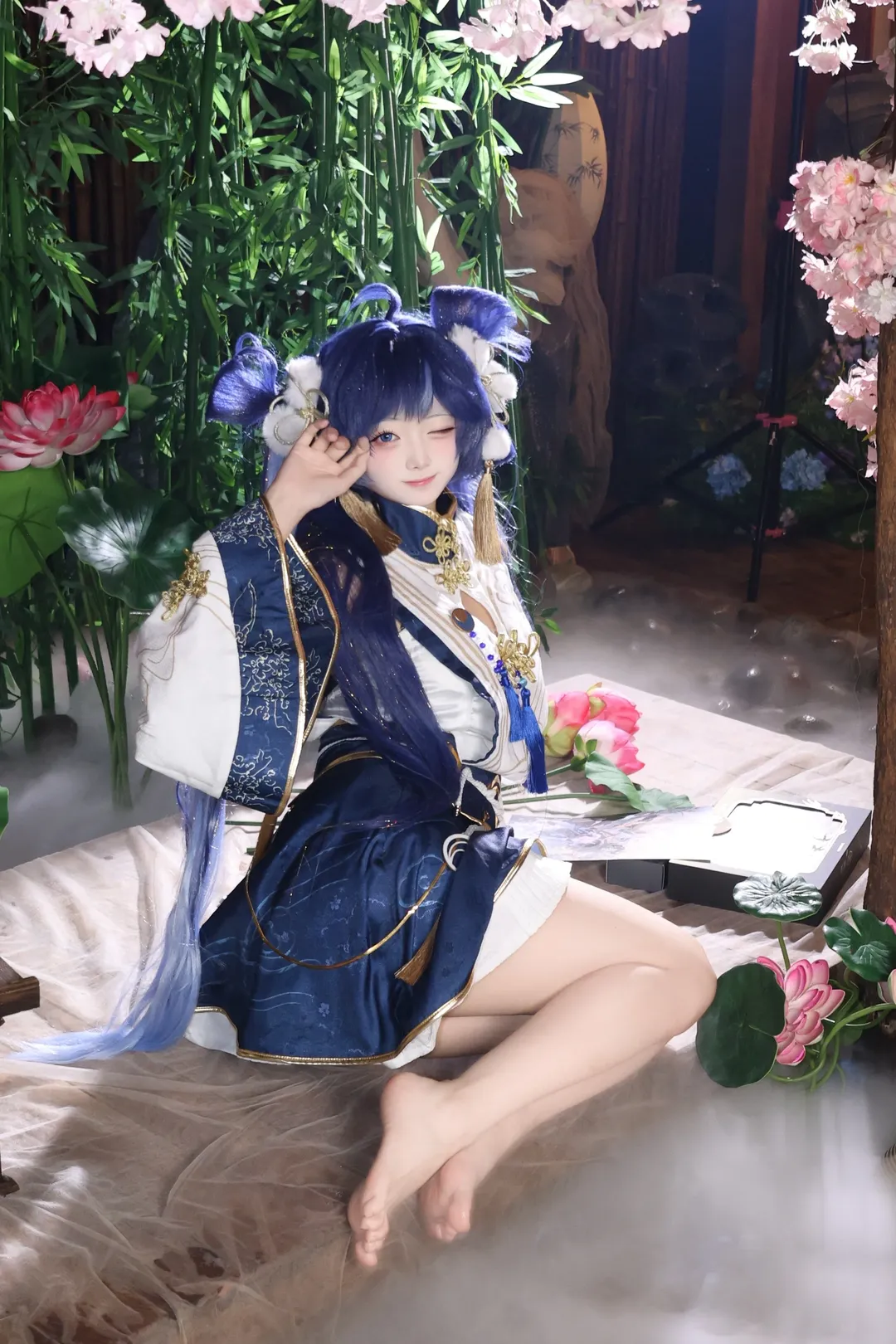 【尤诺cos】鸣潮国风幻境里的中秋奇遇 - 第 5 张