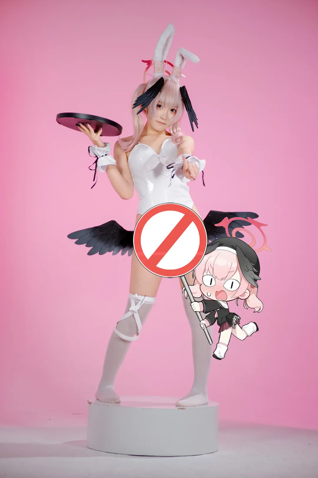 【下江小春cos】蔚藍檔案兔女郎的棚拍記錄 - 第 3 張