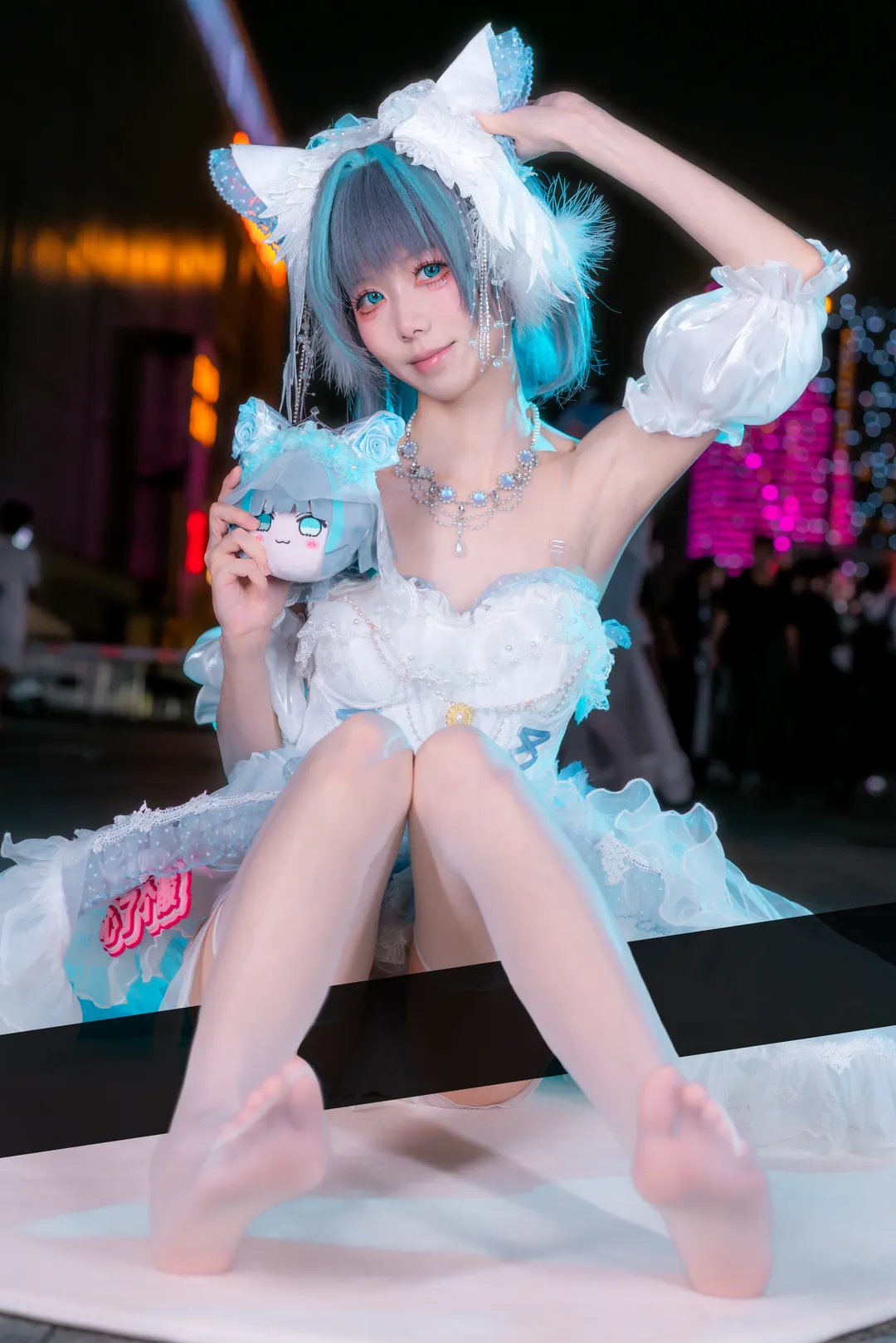 【柴郡cos】碧蓝航线里的猫猫，萤火虫漫展的重装出击 - 第 1 张