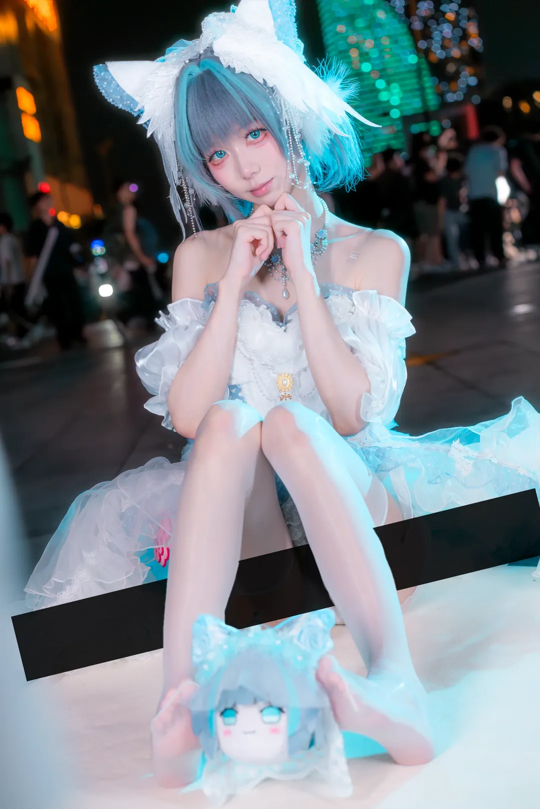 【柴郡cos】碧蓝航线里的猫猫，萤火虫漫展的重装出击 - 第 3 张