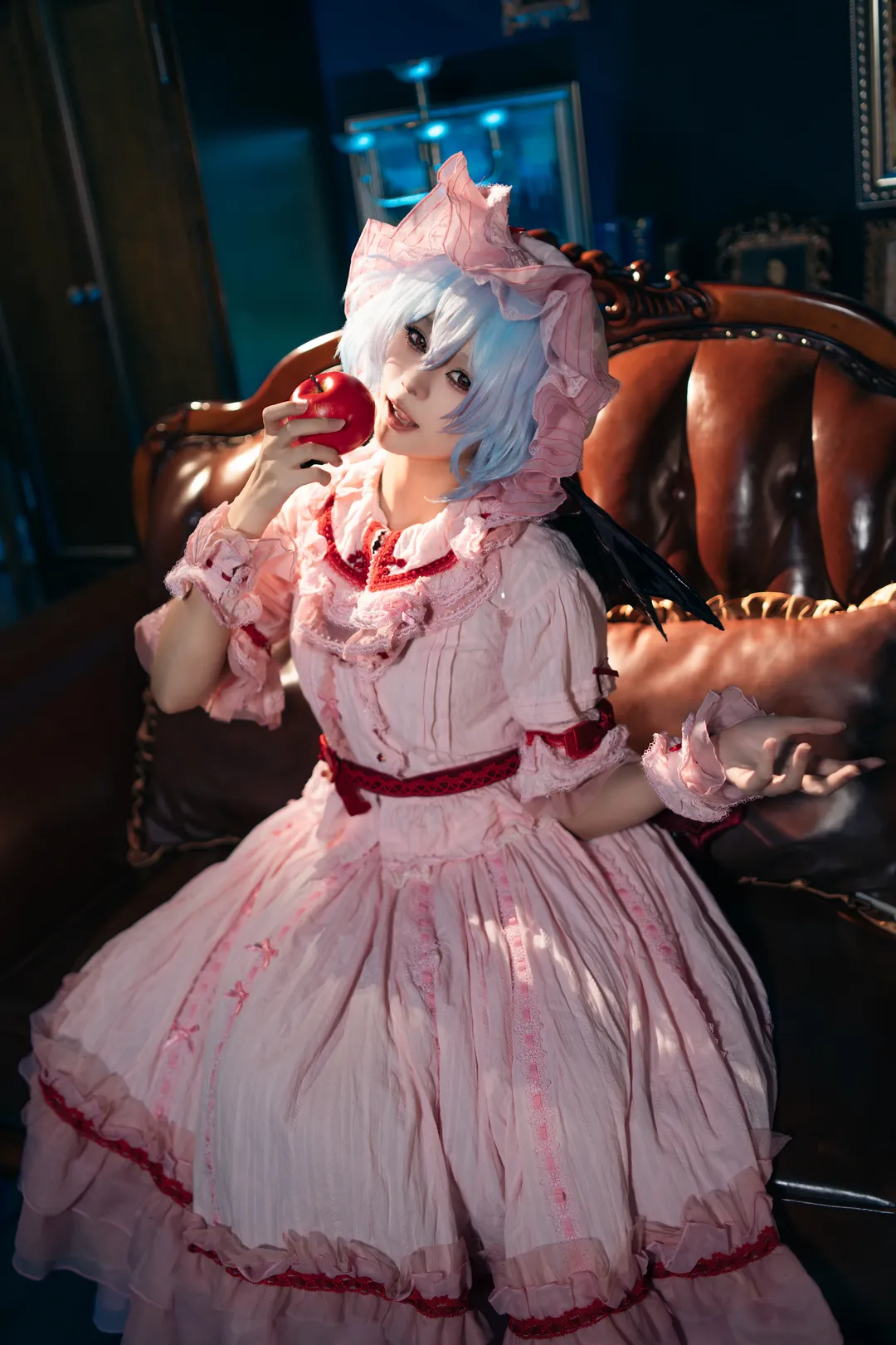 【蕾米莉亚cos】东方project暗黑哥特少女的下午茶时光 - 第 3 张