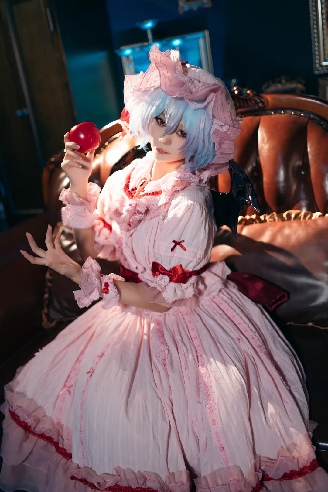 【蕾米莉亚cos】东方project暗黑哥特少女的下午茶时光 - 第 8 张