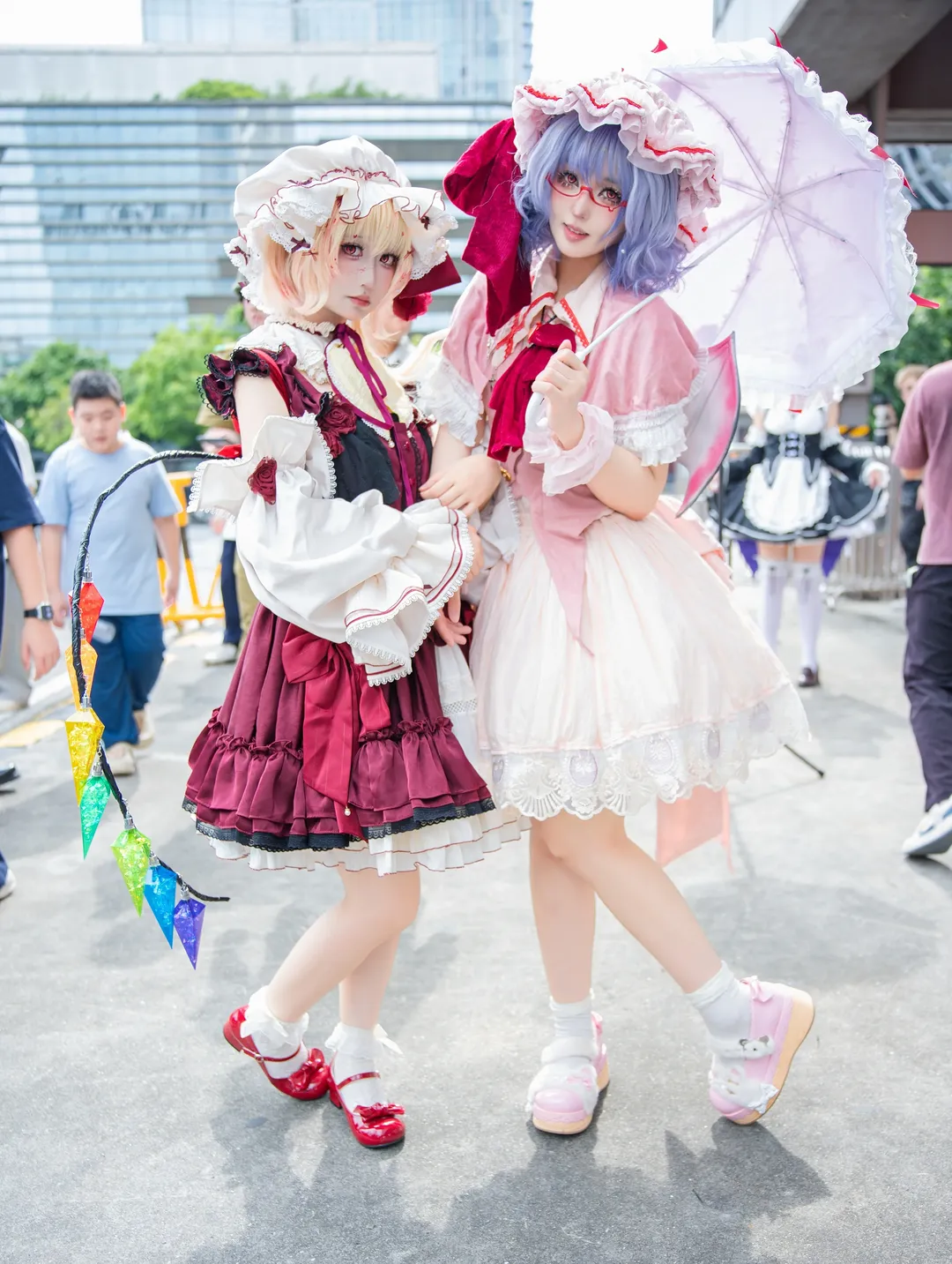 【蕾米莉亞與芙蘭朵露cos】東方project紅魔館姐妹的日常 - 第 2 張