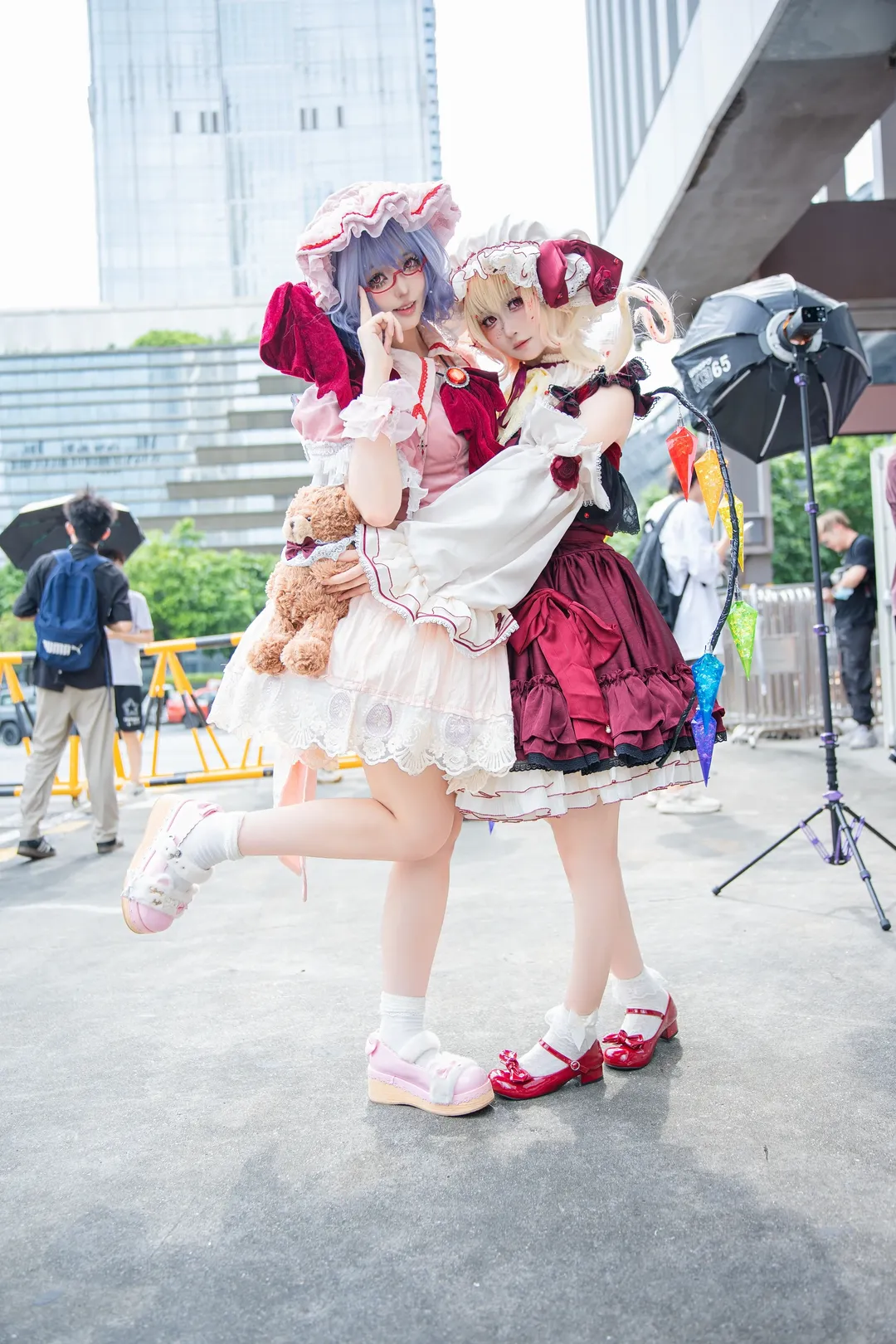 【蕾米莉亞與芙蘭朵露cos】東方project紅魔館姐妹的日常 - 第 3 張