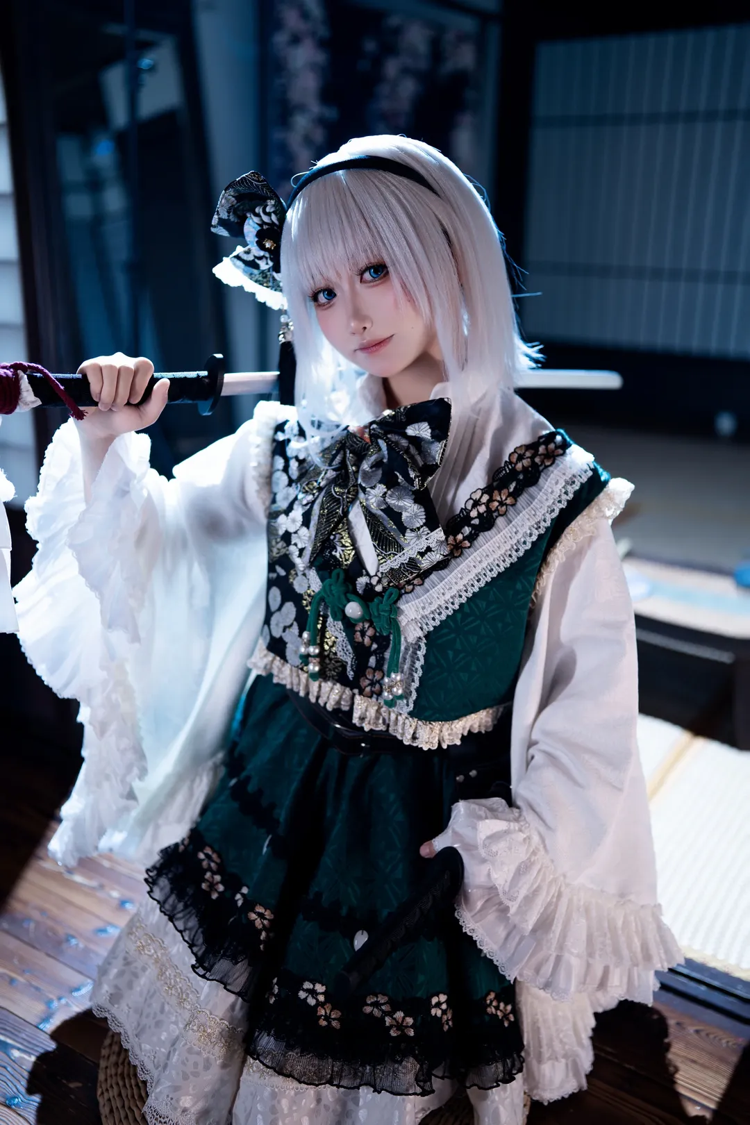 【魂魄妖梦cos】东方project剑士的庭院叙话 - 第 1 张