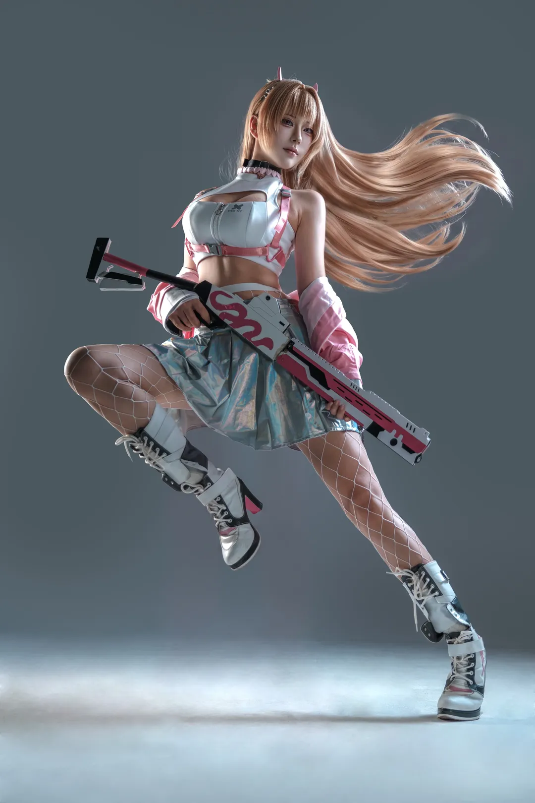 【毒蛇cos】NIKKE胜利女神中的冷酷毒蛇，赛博空间里的完美演绎 - 第 2 张
