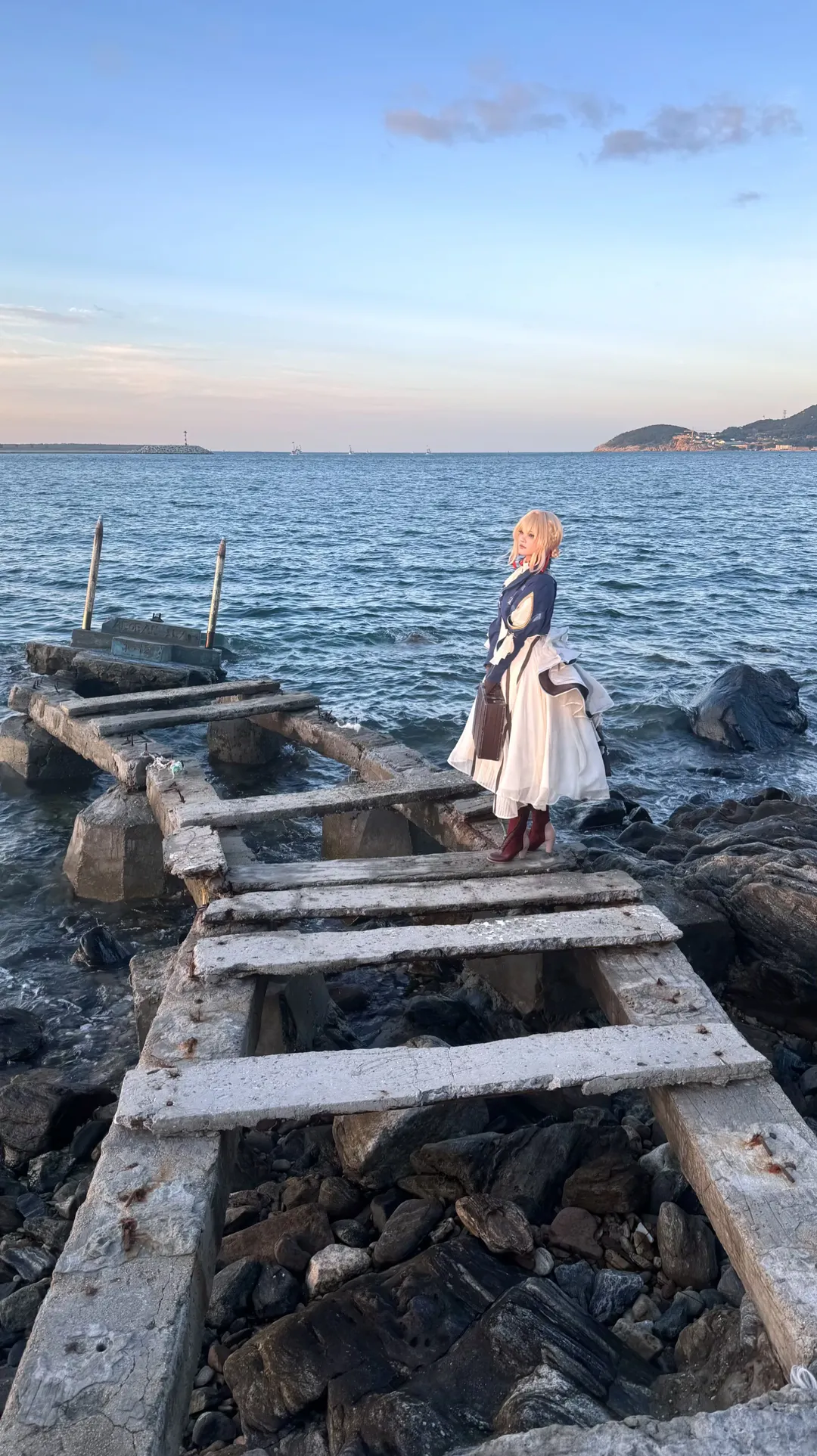 【薇尔莉特cos】在威海海边当一天的紫罗兰 - 第 3 张