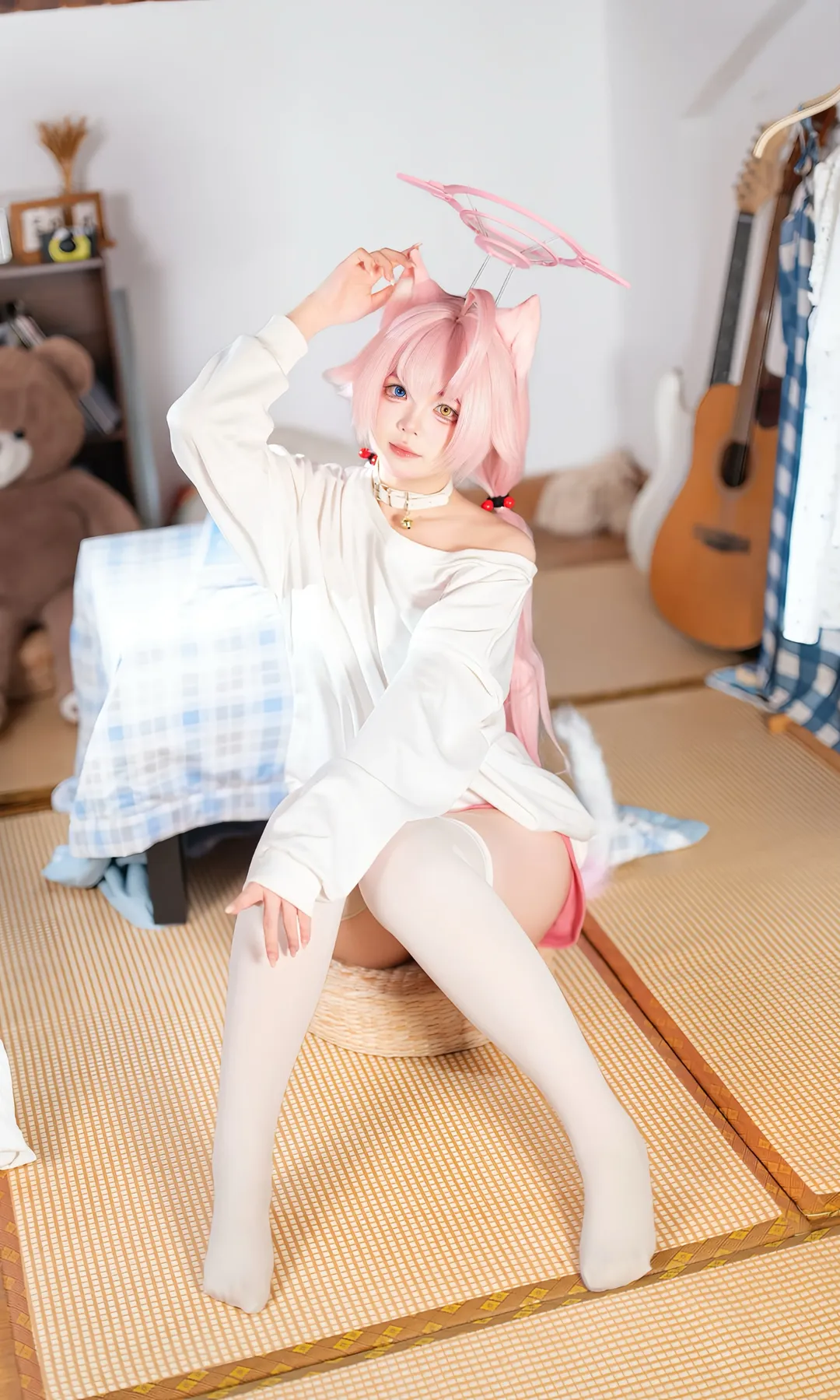 【小鸟游星野cos】蔚蓝档案的猫猫大叔 - 第 2 张