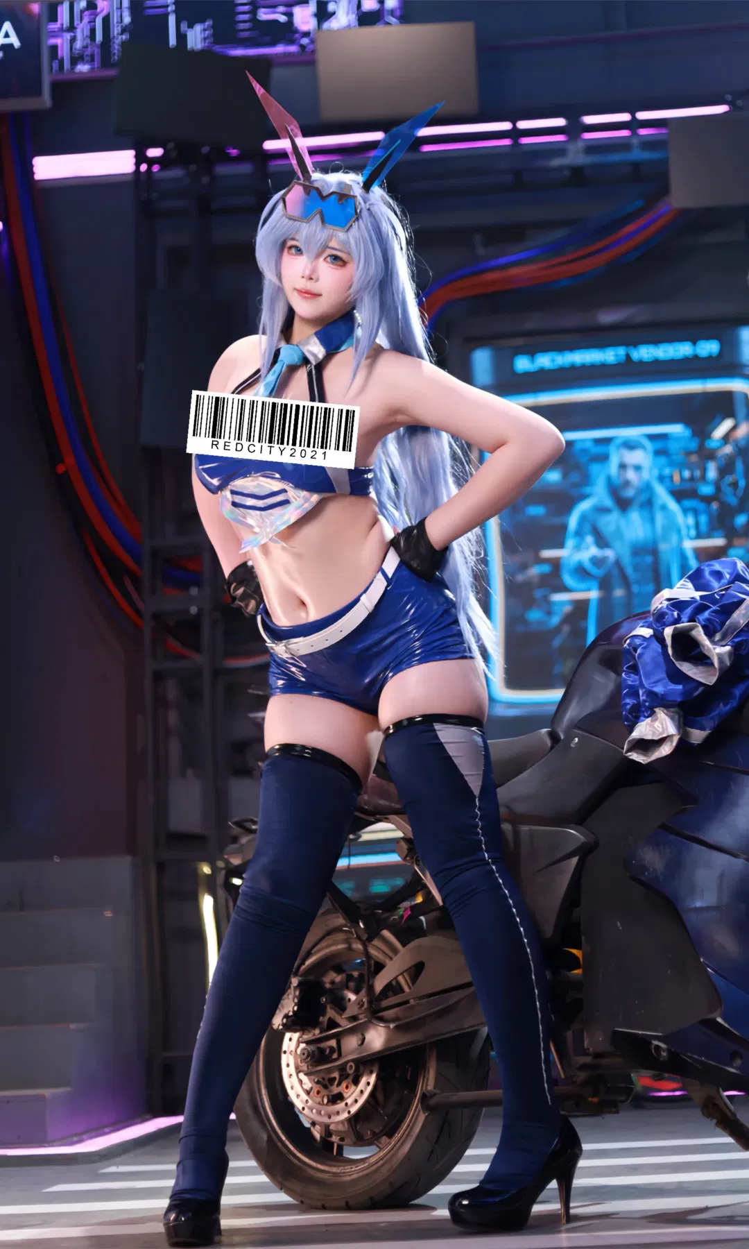 【新泽西cos】碧蓝航线赛车服，肉腿小肚子的真实碰撞 - 第 2 张