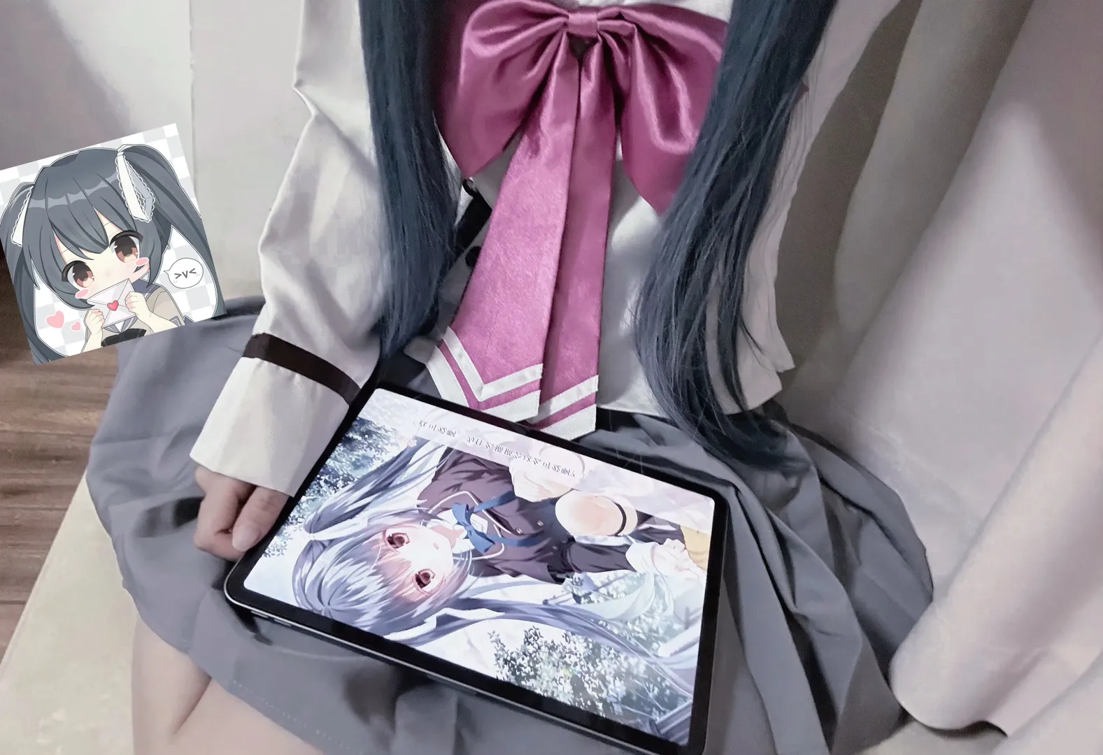 【本间心玲cos】樱之刻中寻找虚无之先的爱 - 第 2 张