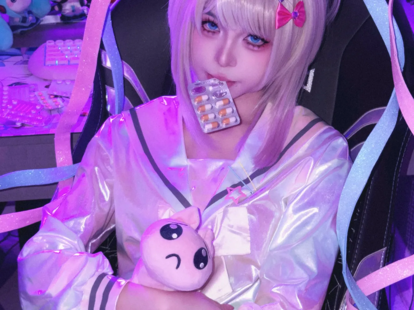 【超天醬cos】主播女孩重依賴中的賽博病嬌少女 - 第 3 張
